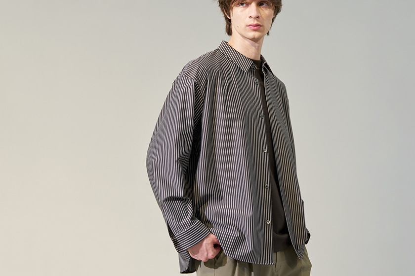 前後差を無くした裾