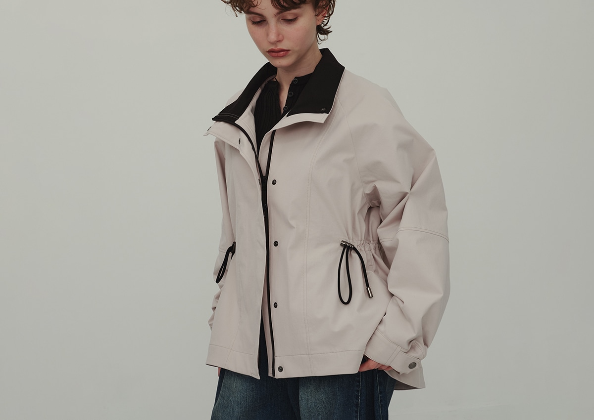 Bicolor Mountain Blouson｜バイカラー仕様のスタンドカラー&撥水マウンテンブルゾン