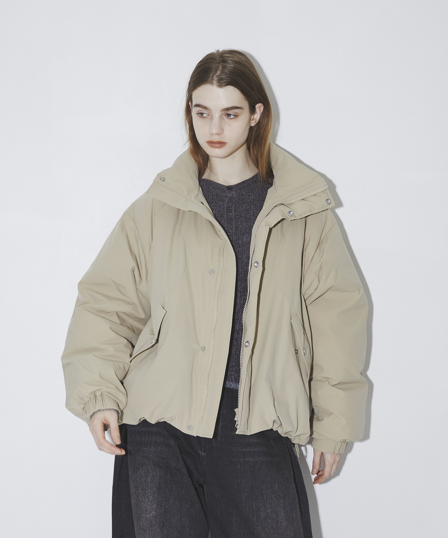 Air Curve Down ベージュ