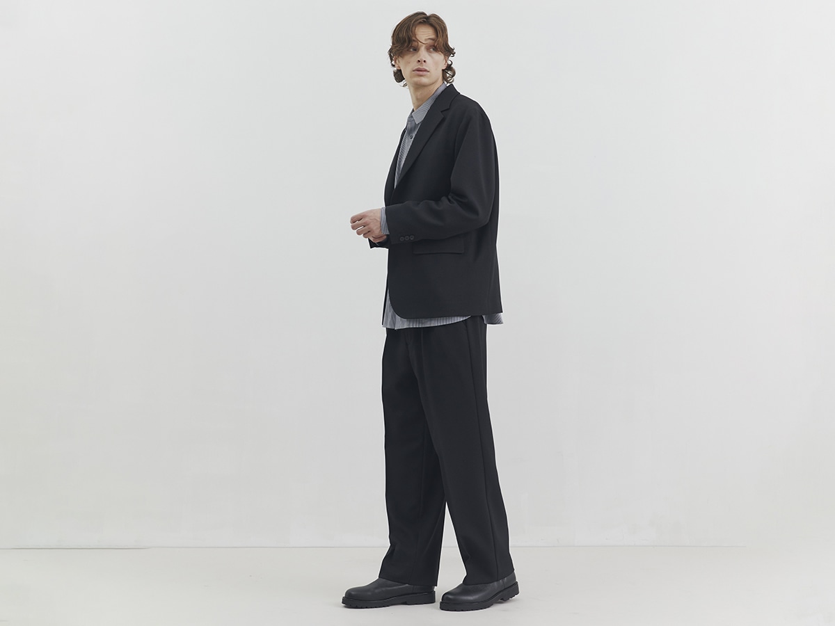 Tweed Straight Slacks