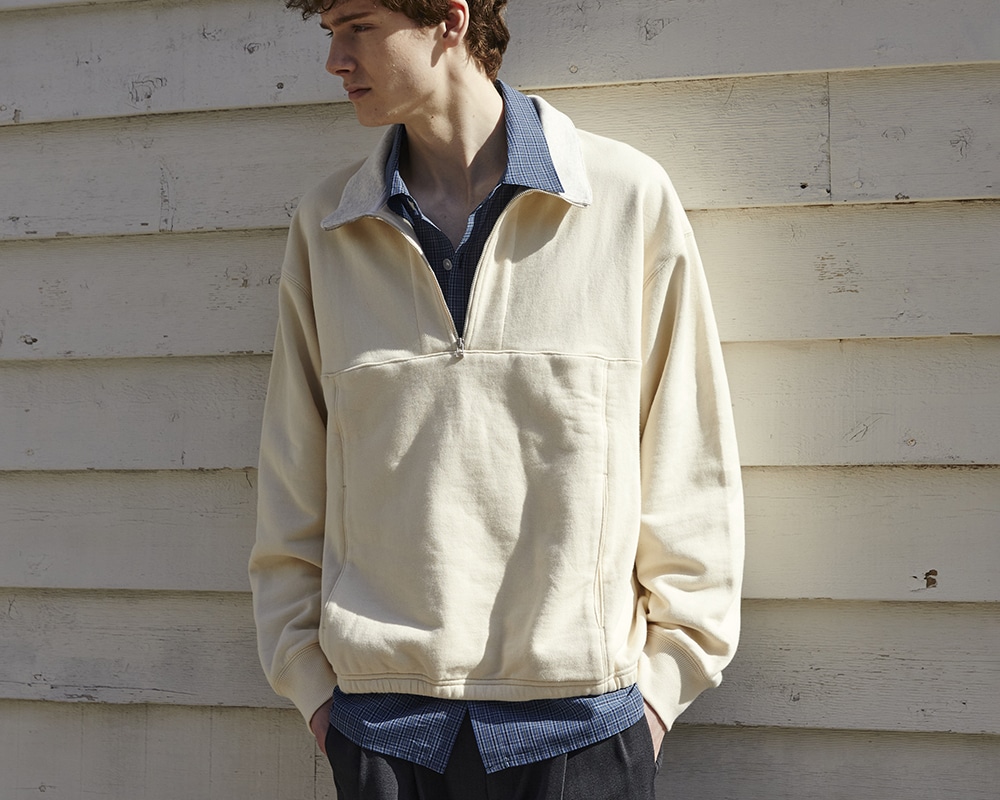 SHIOTA BASIC ベルテッドデニム メイン画像