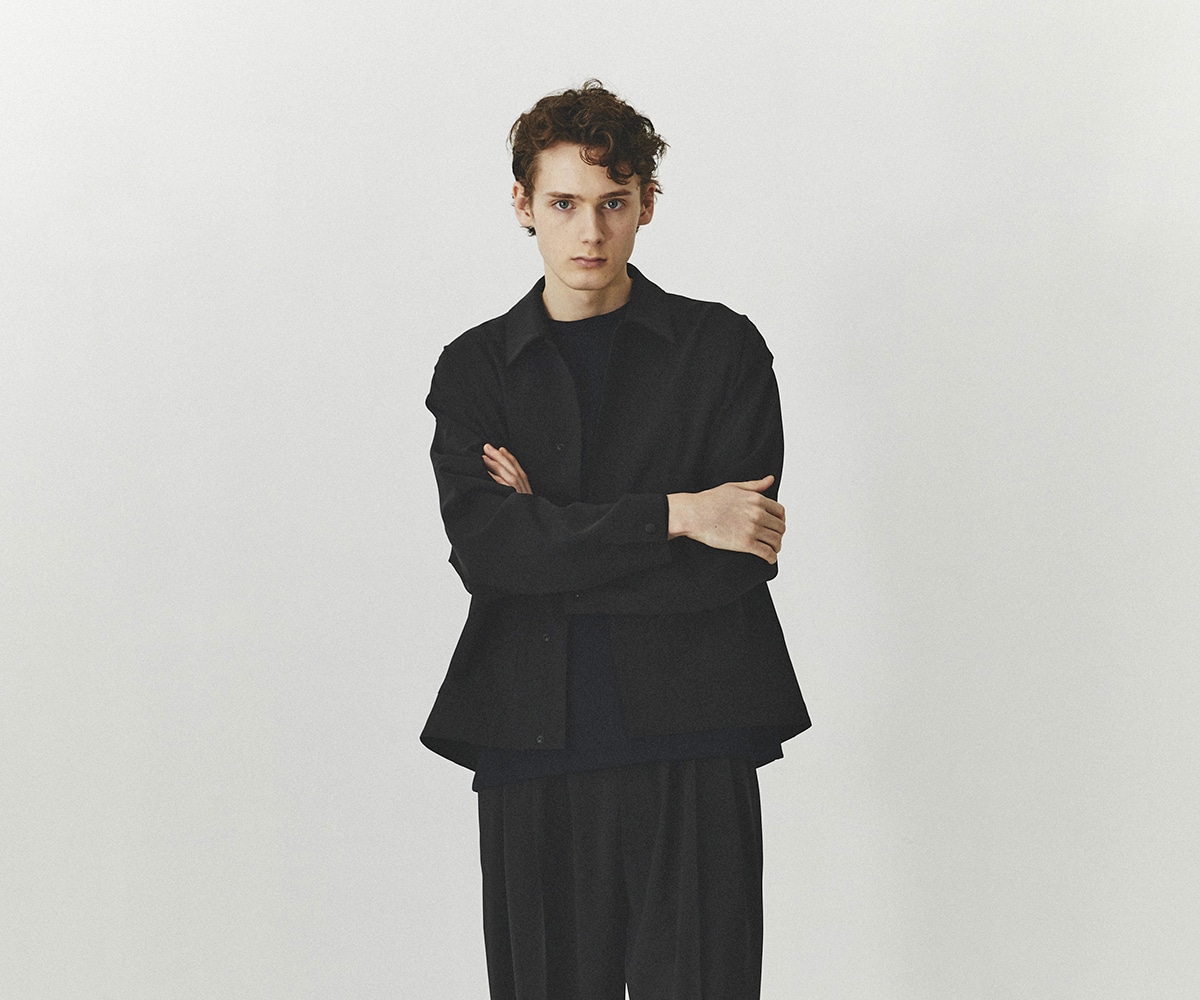 ショートシャツブルゾン全体