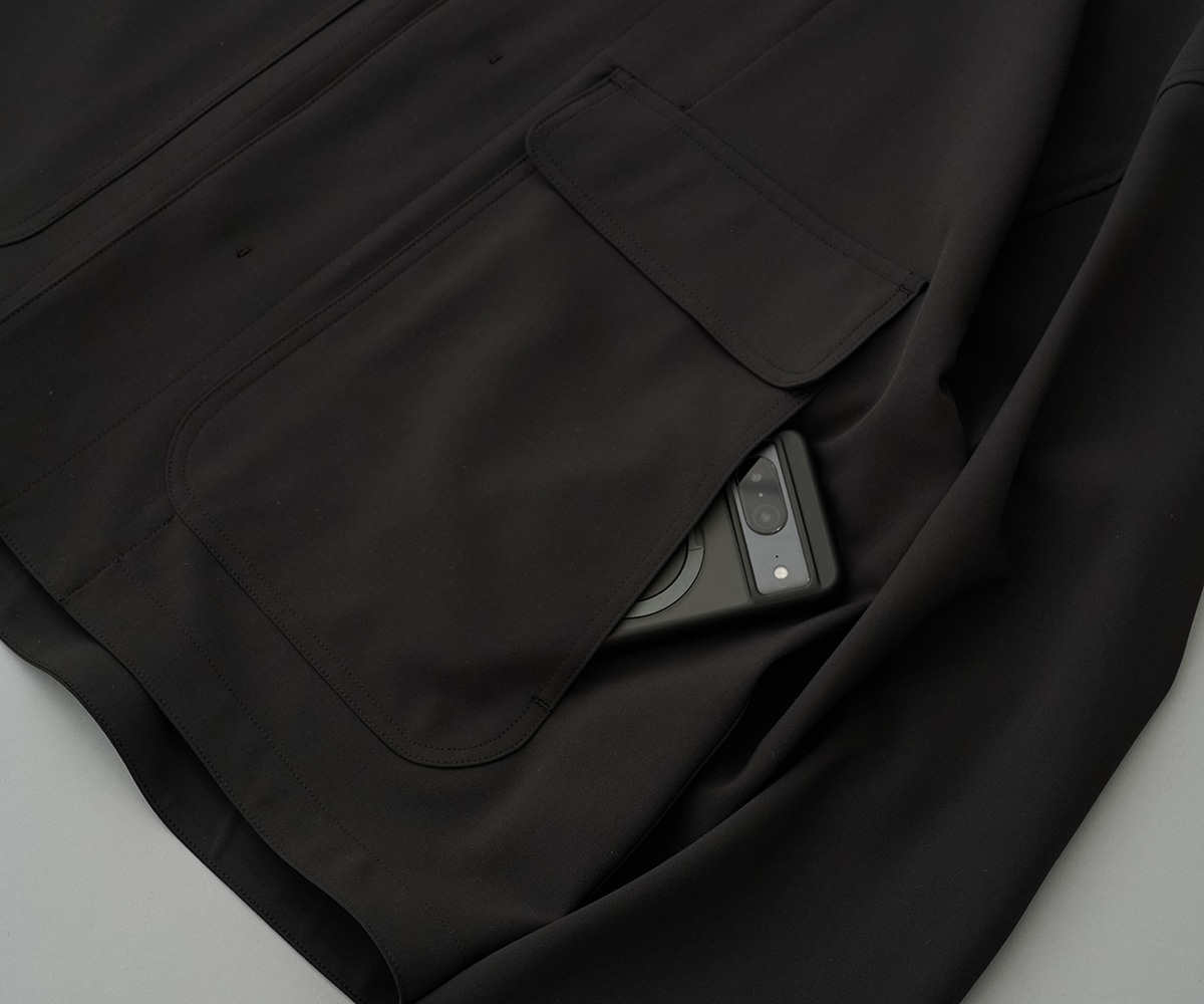 ショートシャツブルゾン着用詳細