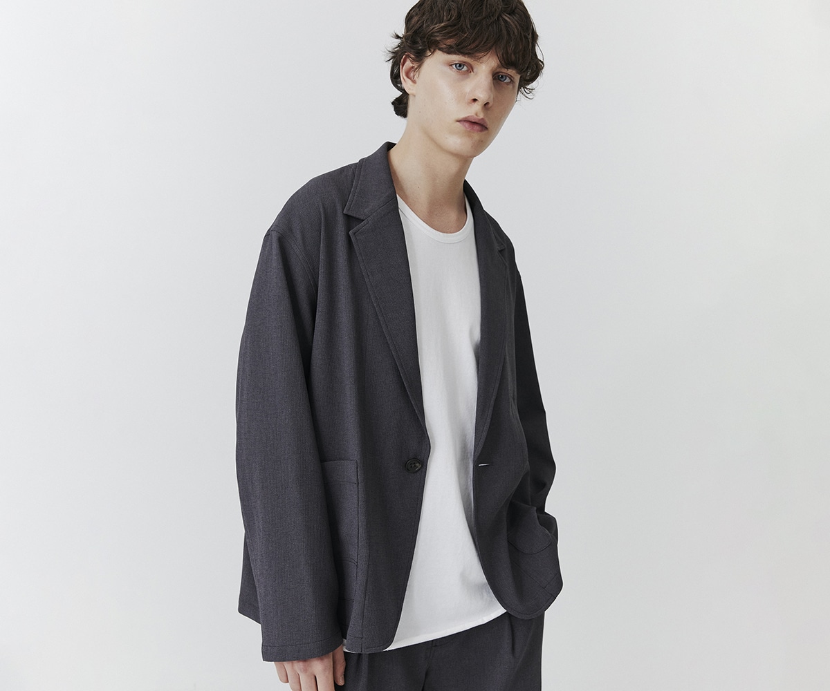 ドライメランジカーディガンジャケット デザインイメージ