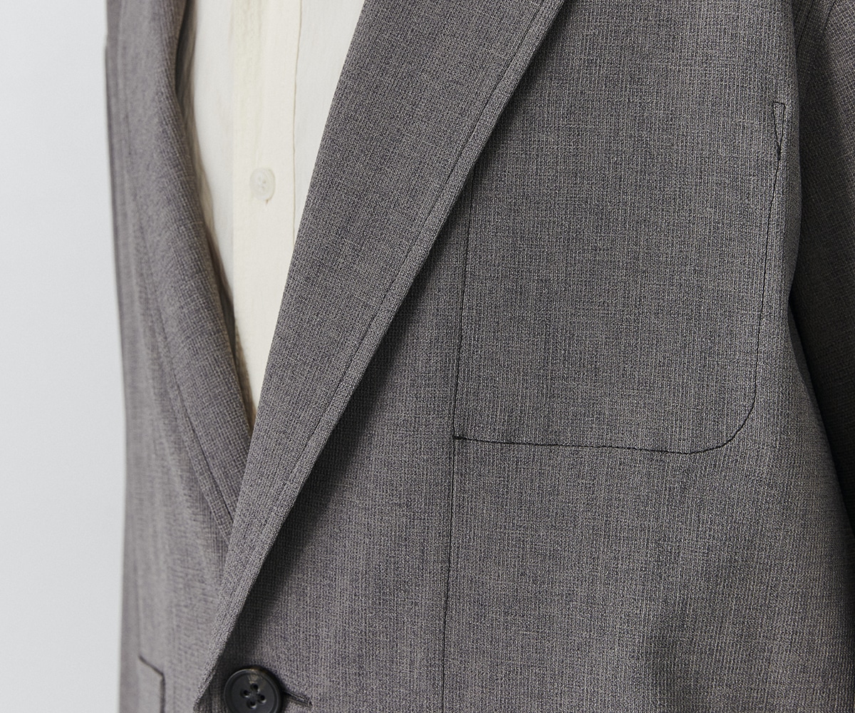 ドライメランジカーディガンジャケット 素材イメージ