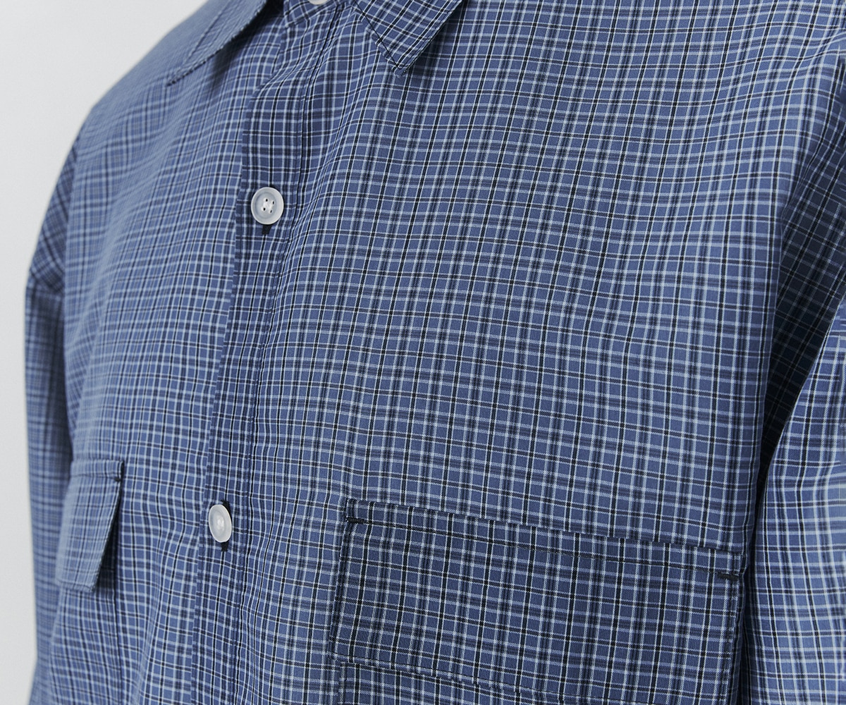 シアーCPOシャツ 素材イメージ