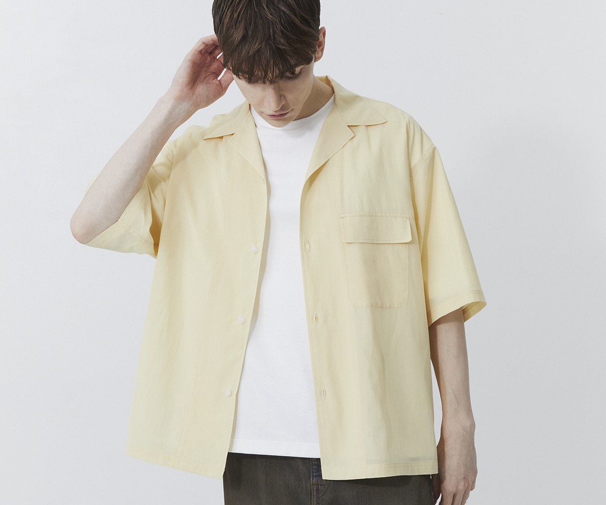 Fibril Sheer Cupra Shirt Detail