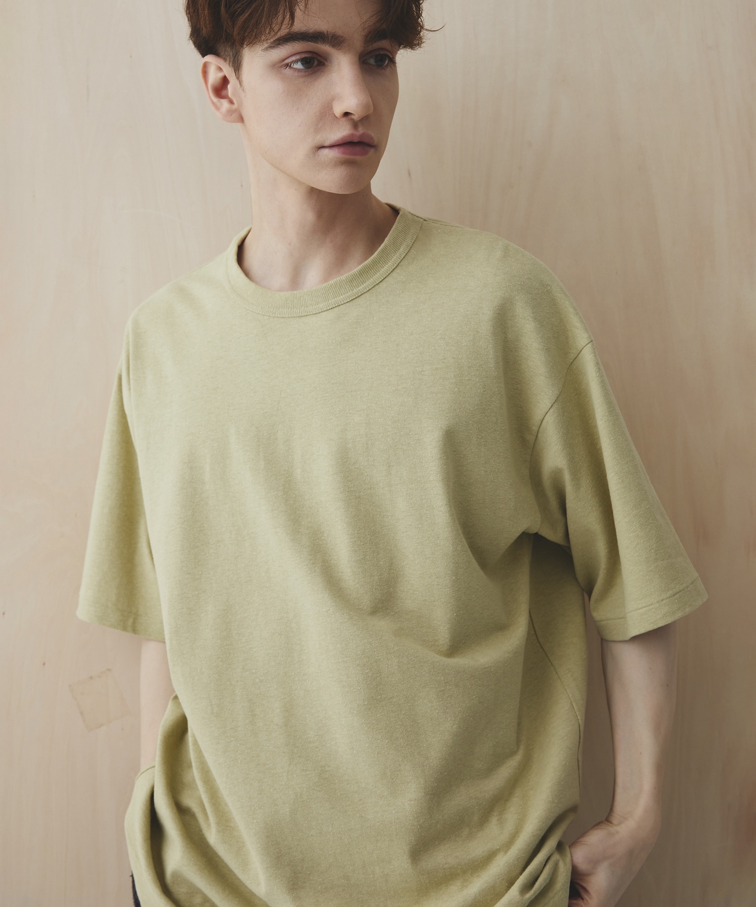 ヘンプT LIGHT GREEN