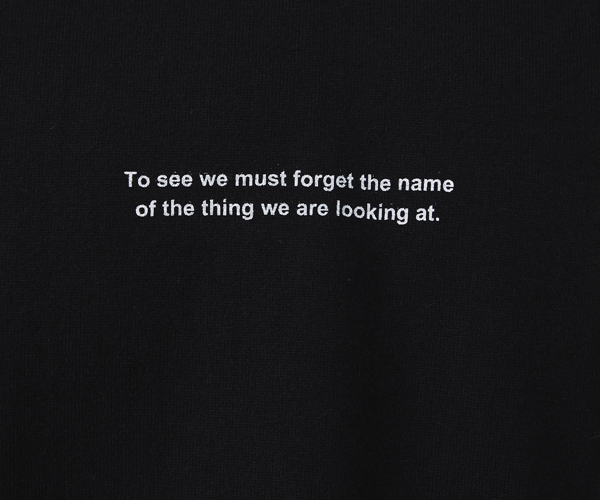 MONET ART TEE back graphic