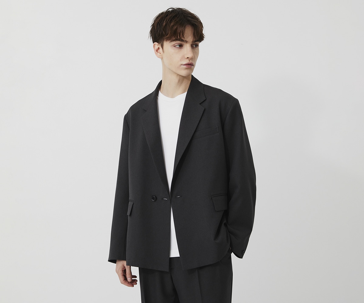 SEA WOOL DOUBLE JACKET detail