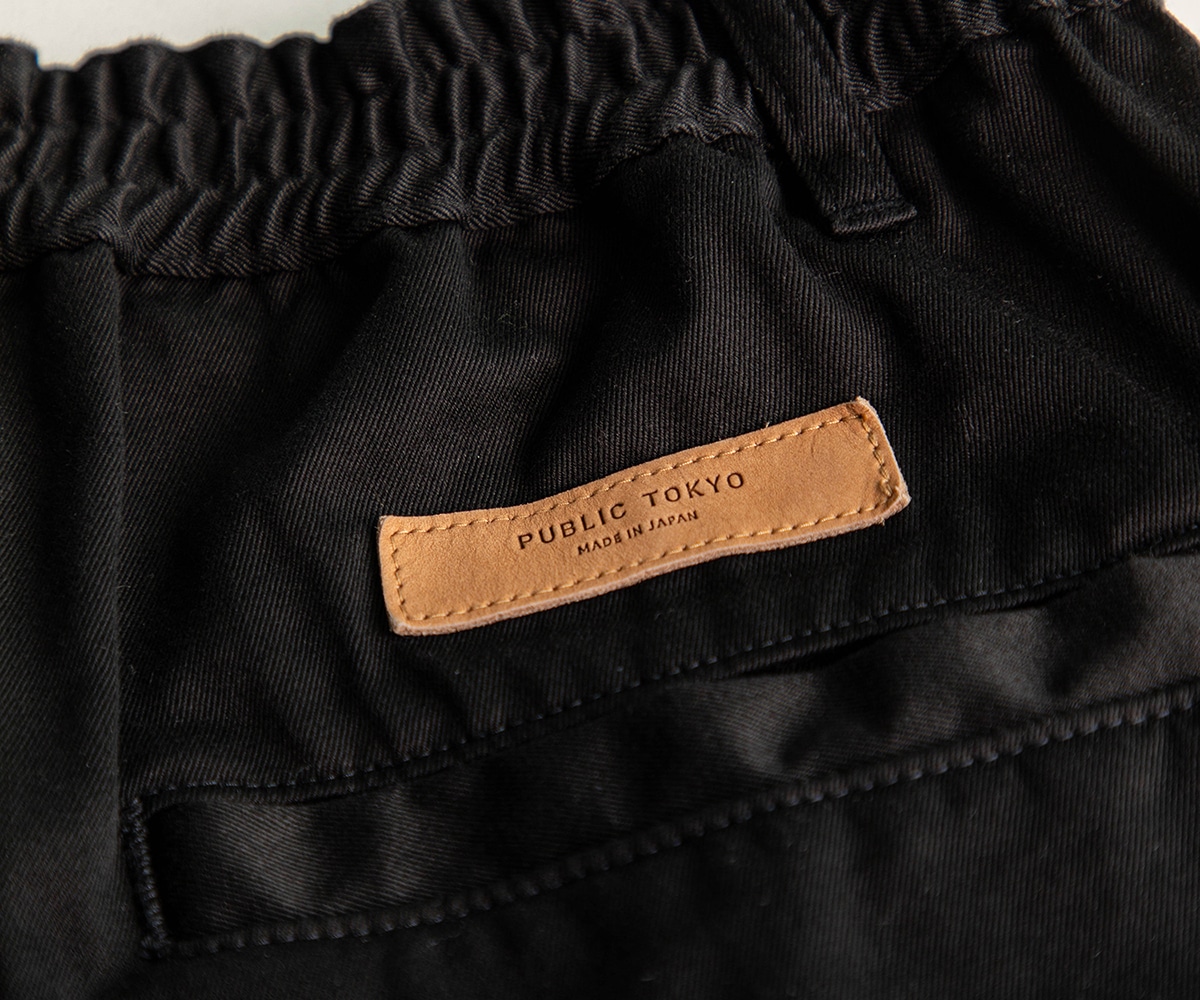 PUBLIC CHINO BUGGY SHORTS(1 BLACK): : メンズ｜PUBLIC TOKYO ONLINE
