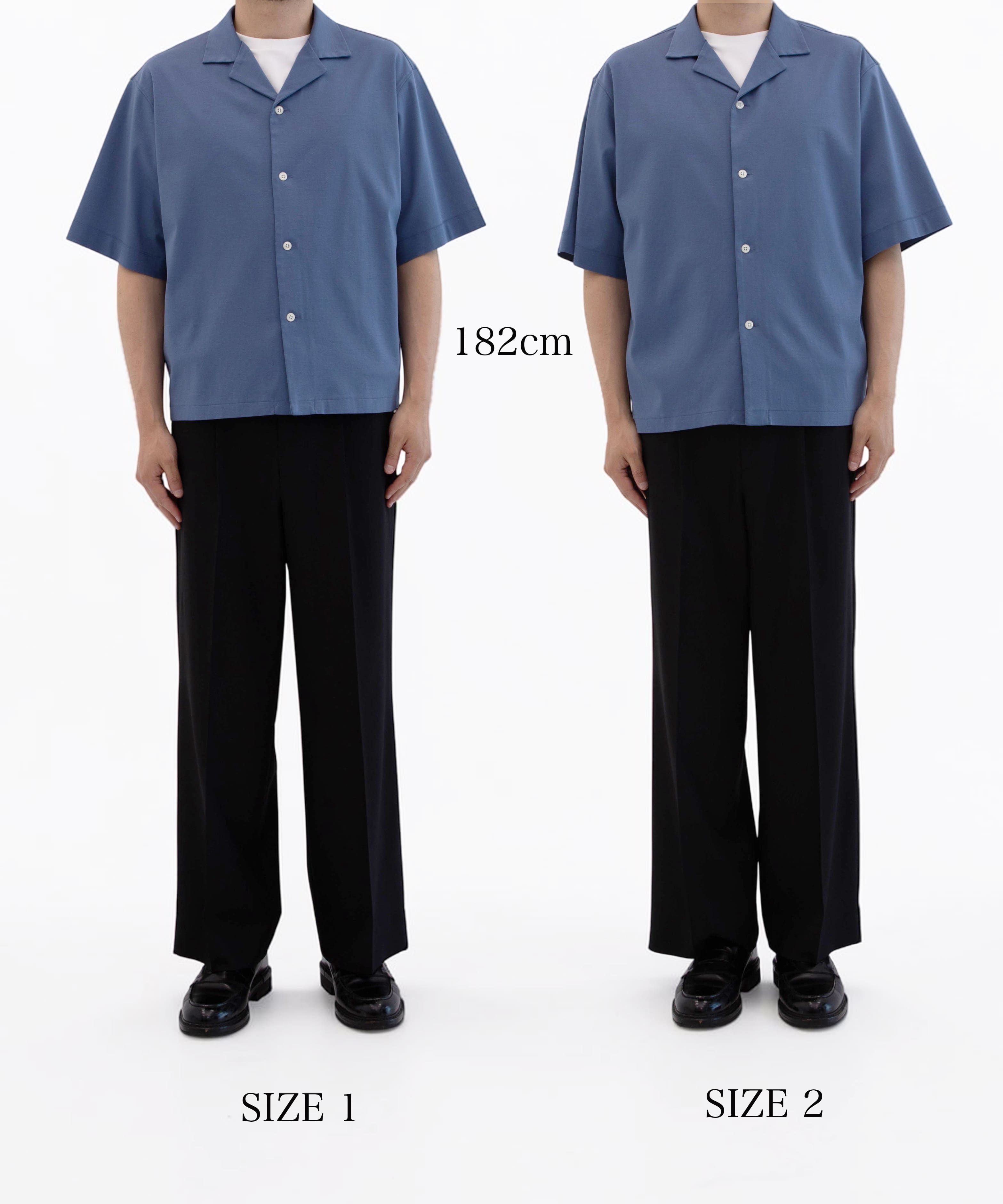 182cm 着用サイズ比較