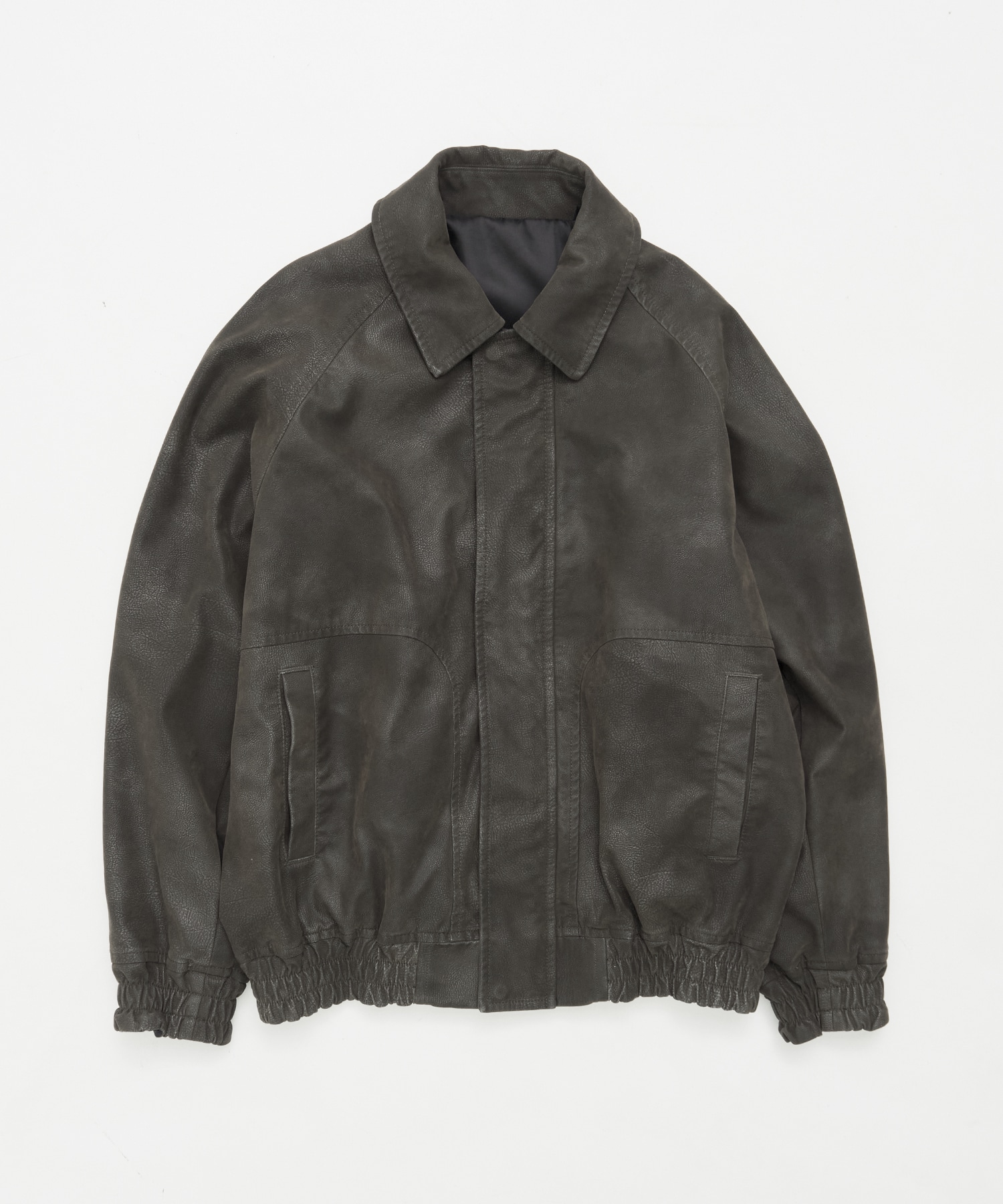 下北沢caka購入 レザーフライトジャケット a.k.a.C.a.k.a】Brown Leather Vintage A-2 Type Flight Jacket