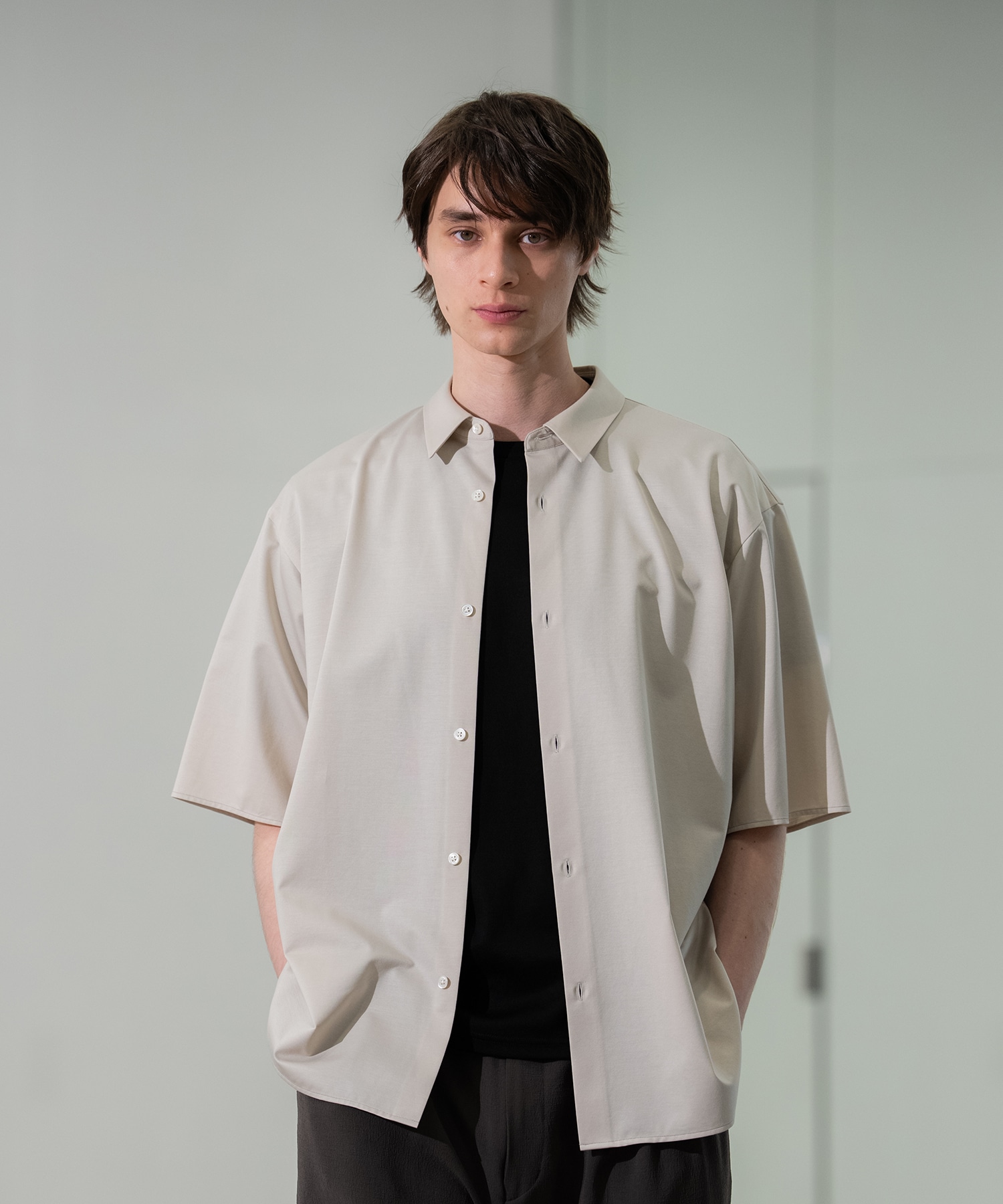 KANEMASA KNIT S/Sシャツ