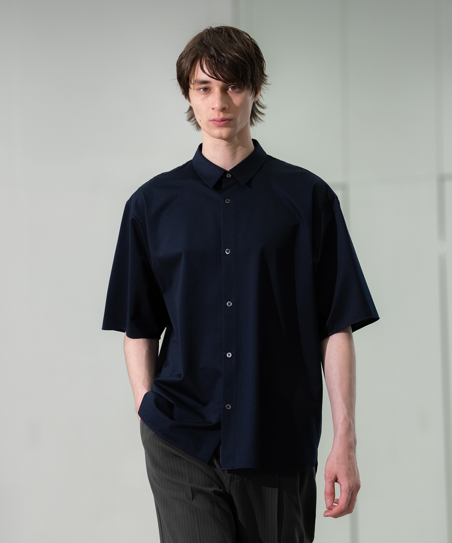 KANEMASA KNIT S/Sシャツ