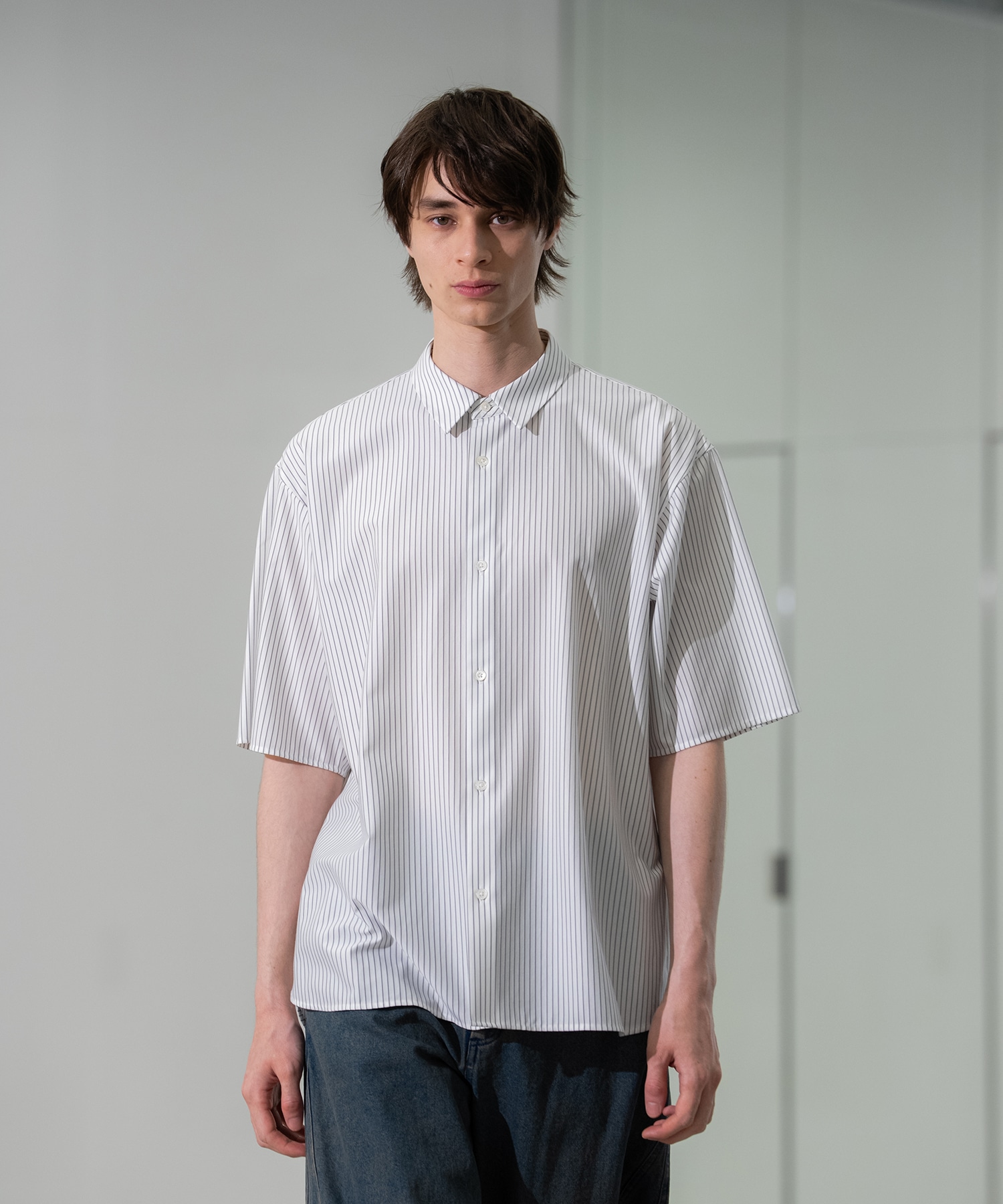 KANEMASA KNIT S/Sシャツ