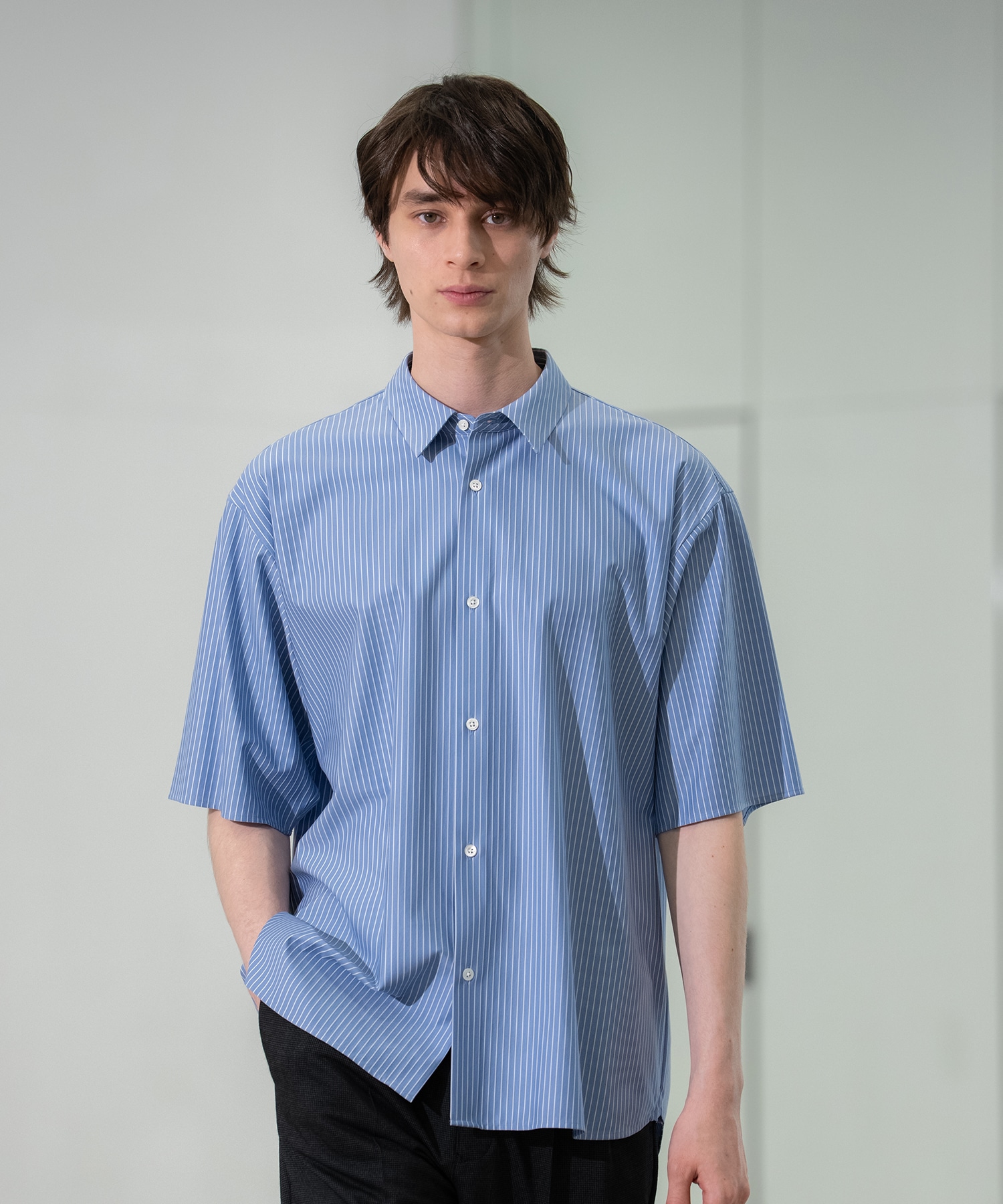KANEMASA KNIT S/Sシャツ