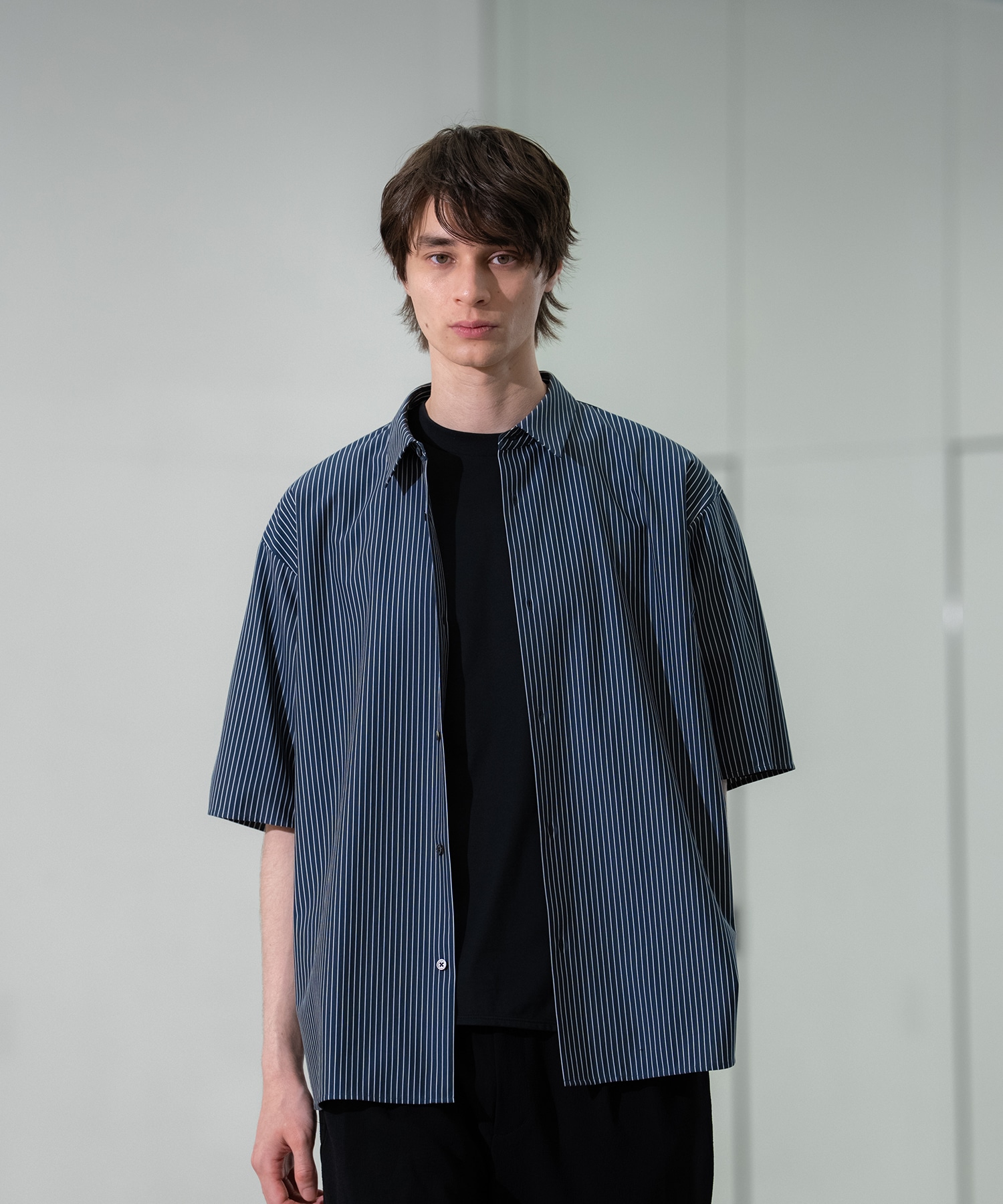 KANEMASA KNIT S/Sシャツ