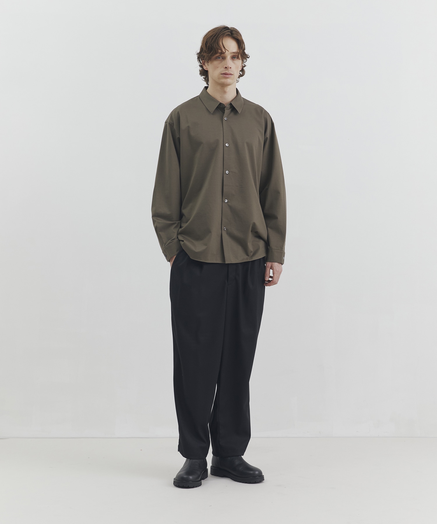 KANEMASA KNITレギュラーシャツ