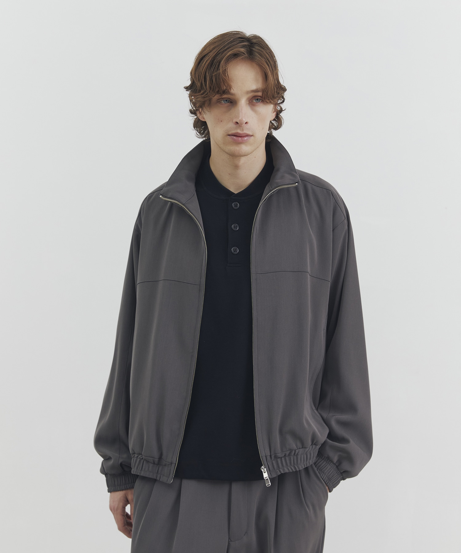 High Count Twill トラックジャケット