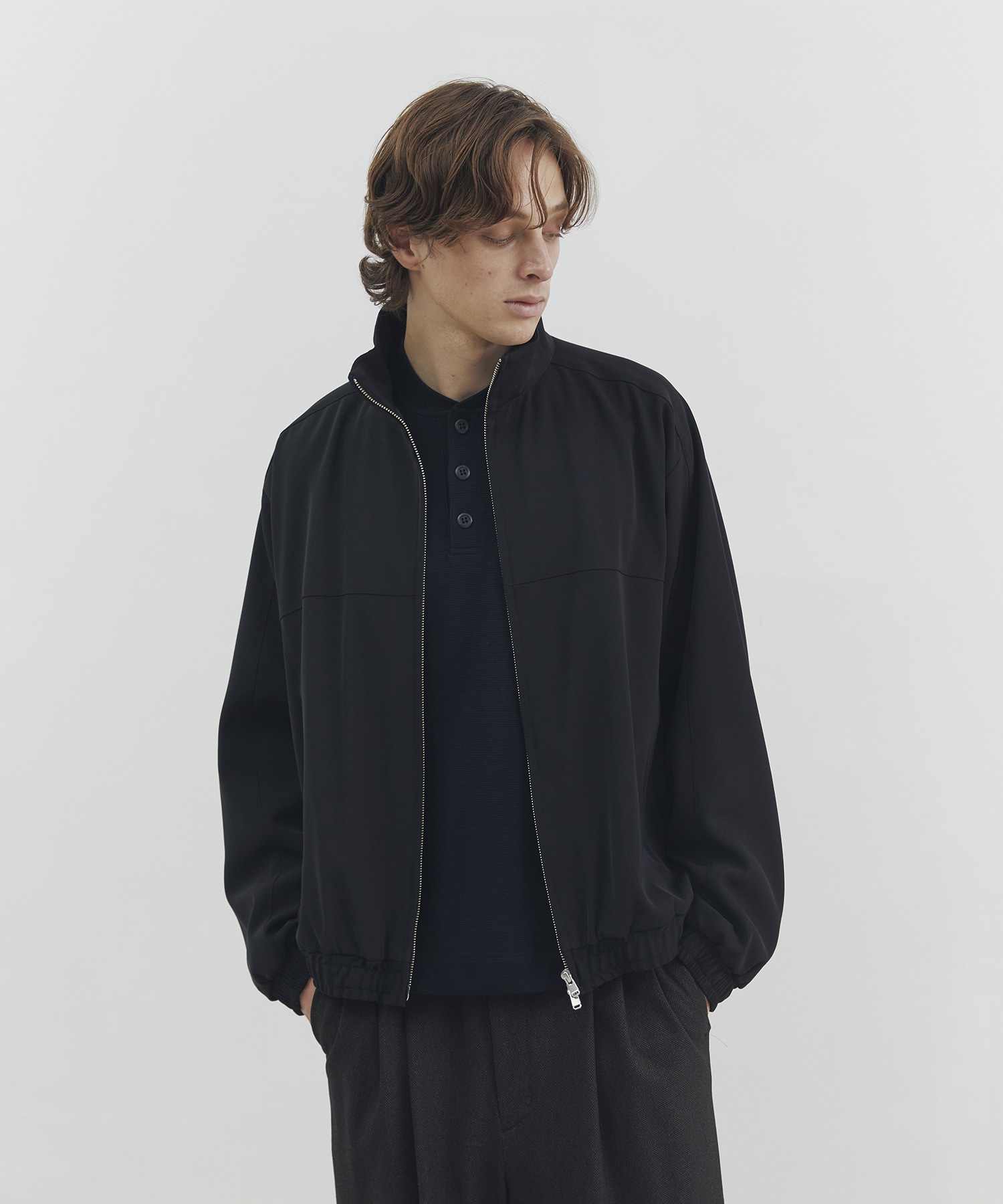 High Count Twill トラックジャケット