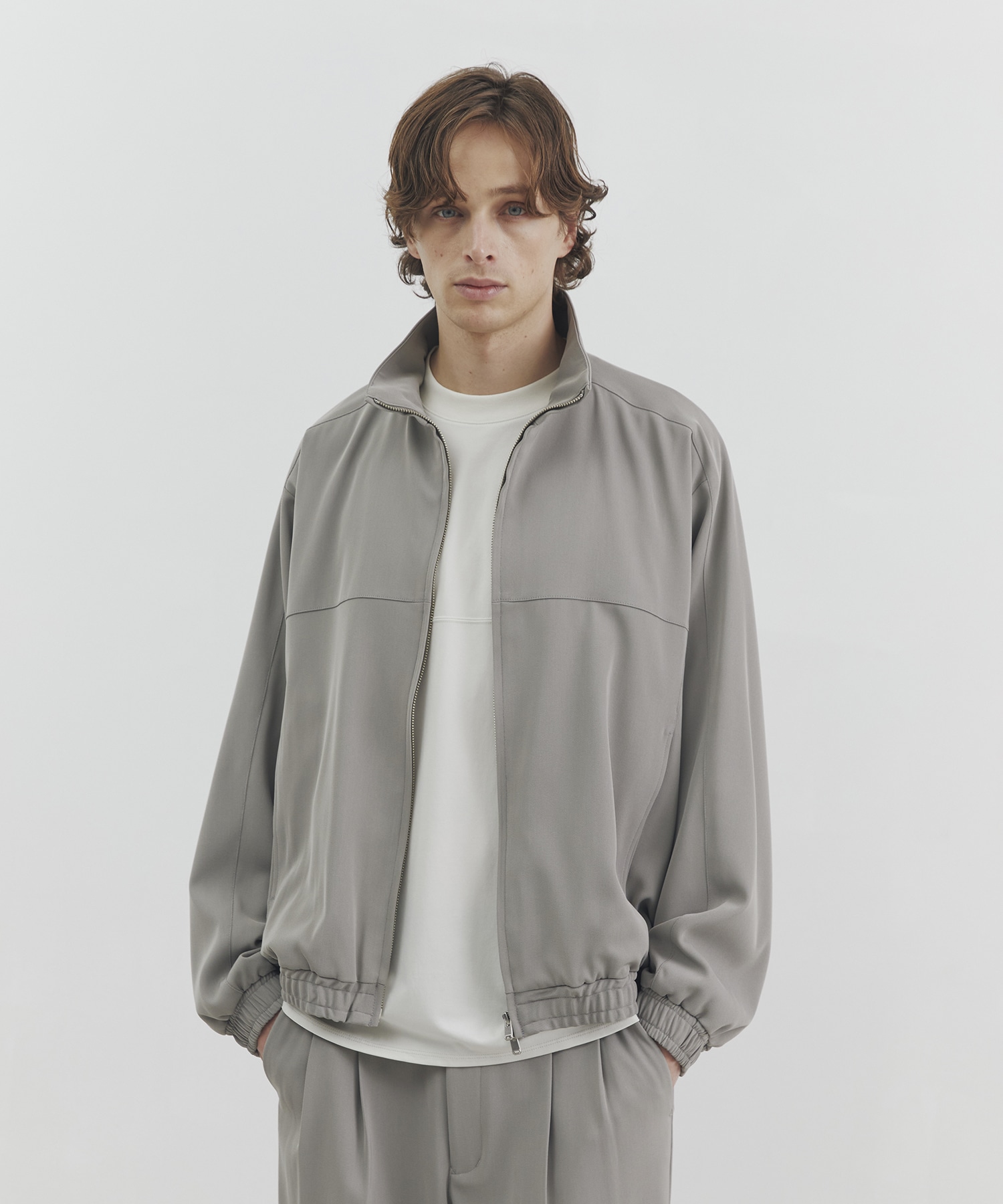 High Count Twill トラックジャケット