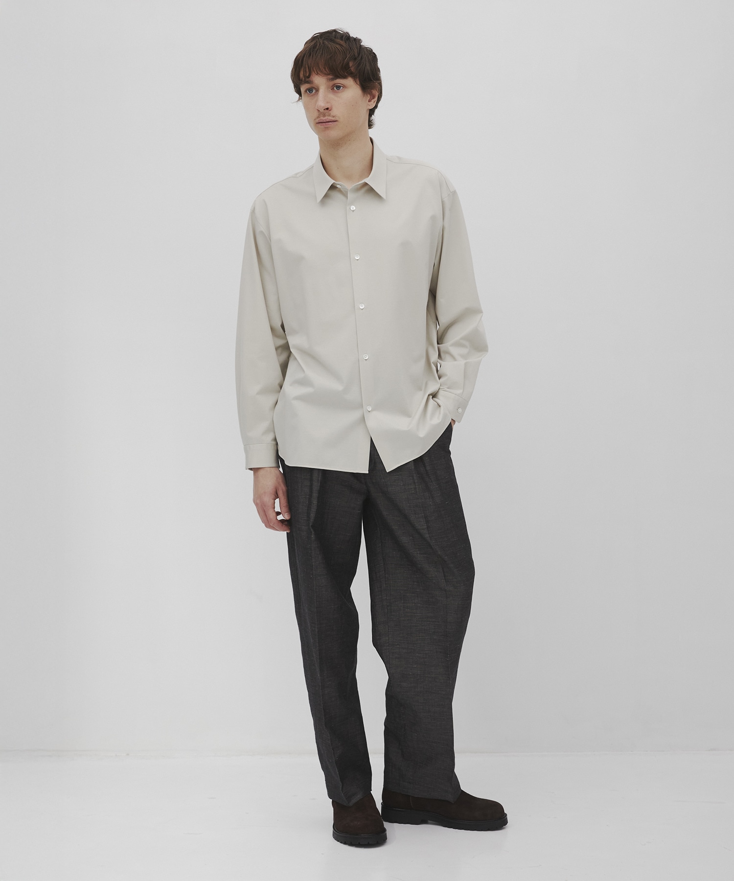 KANEMASA KNITレギュラーシャツ