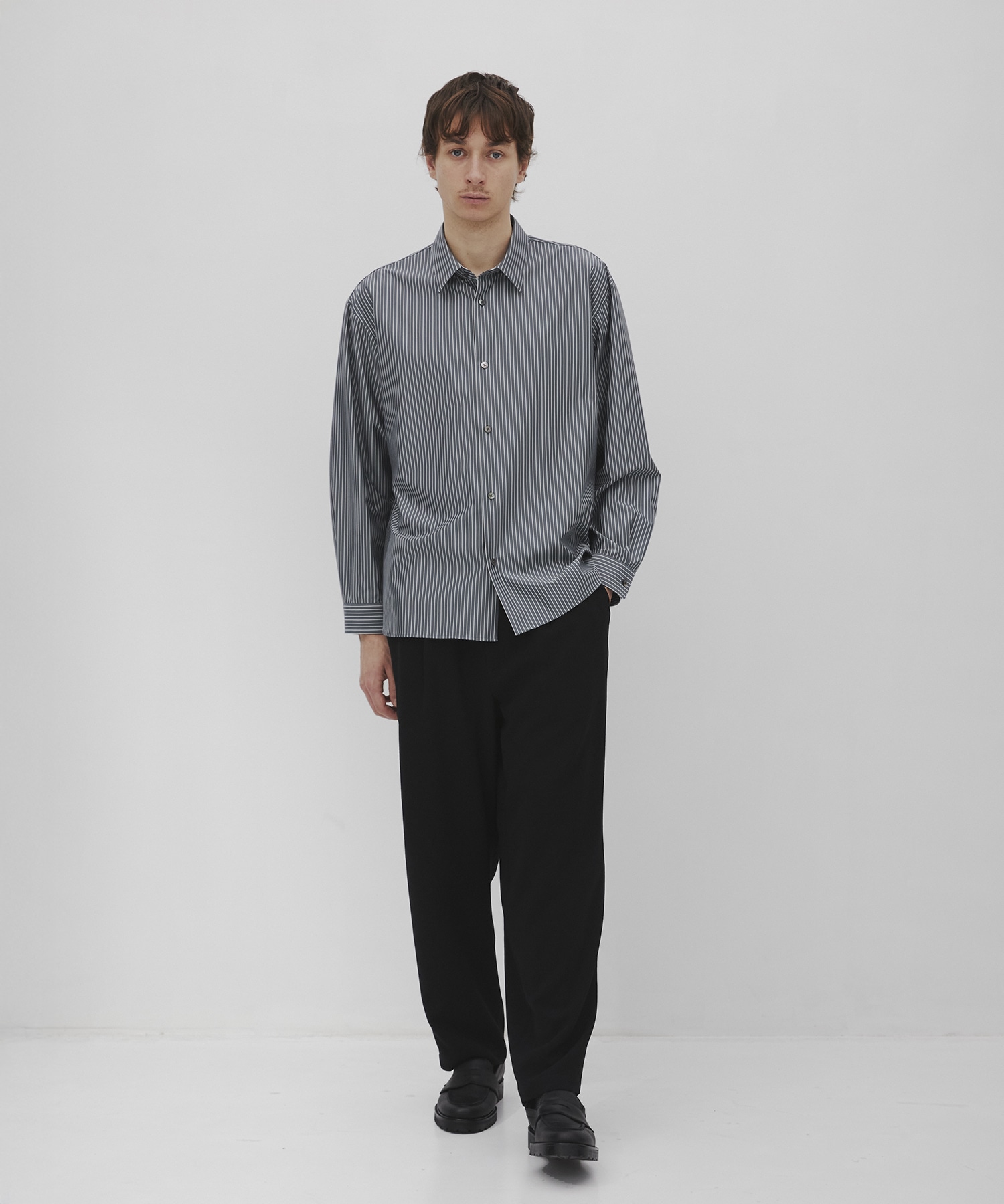 KANEMASA KNITレギュラーシャツ