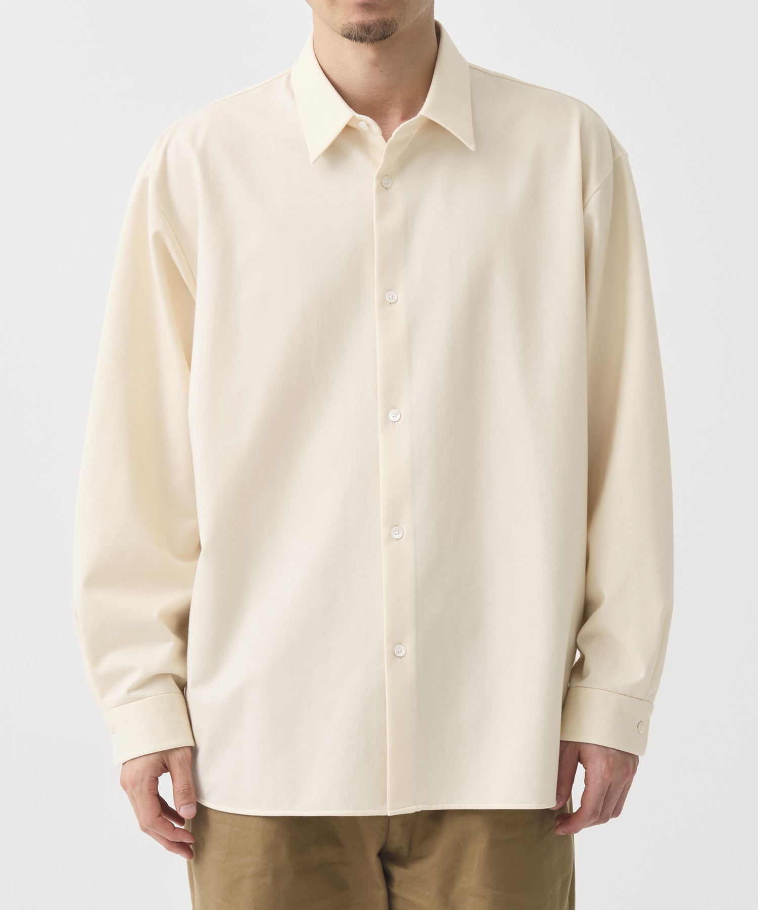 ＜WEB限定＞KANEMASA KNITマルチファブリックシャツ