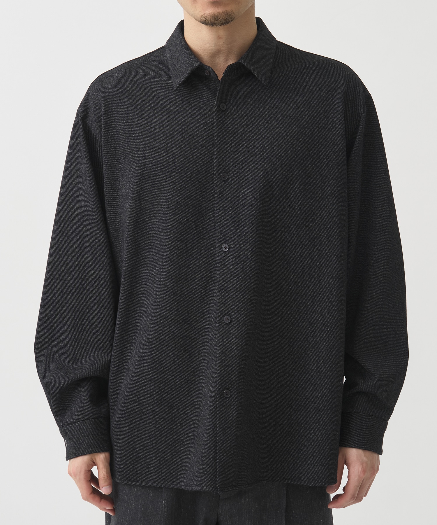 ＜WEB限定＞KANEMASA KNITマルチファブリックシャツ