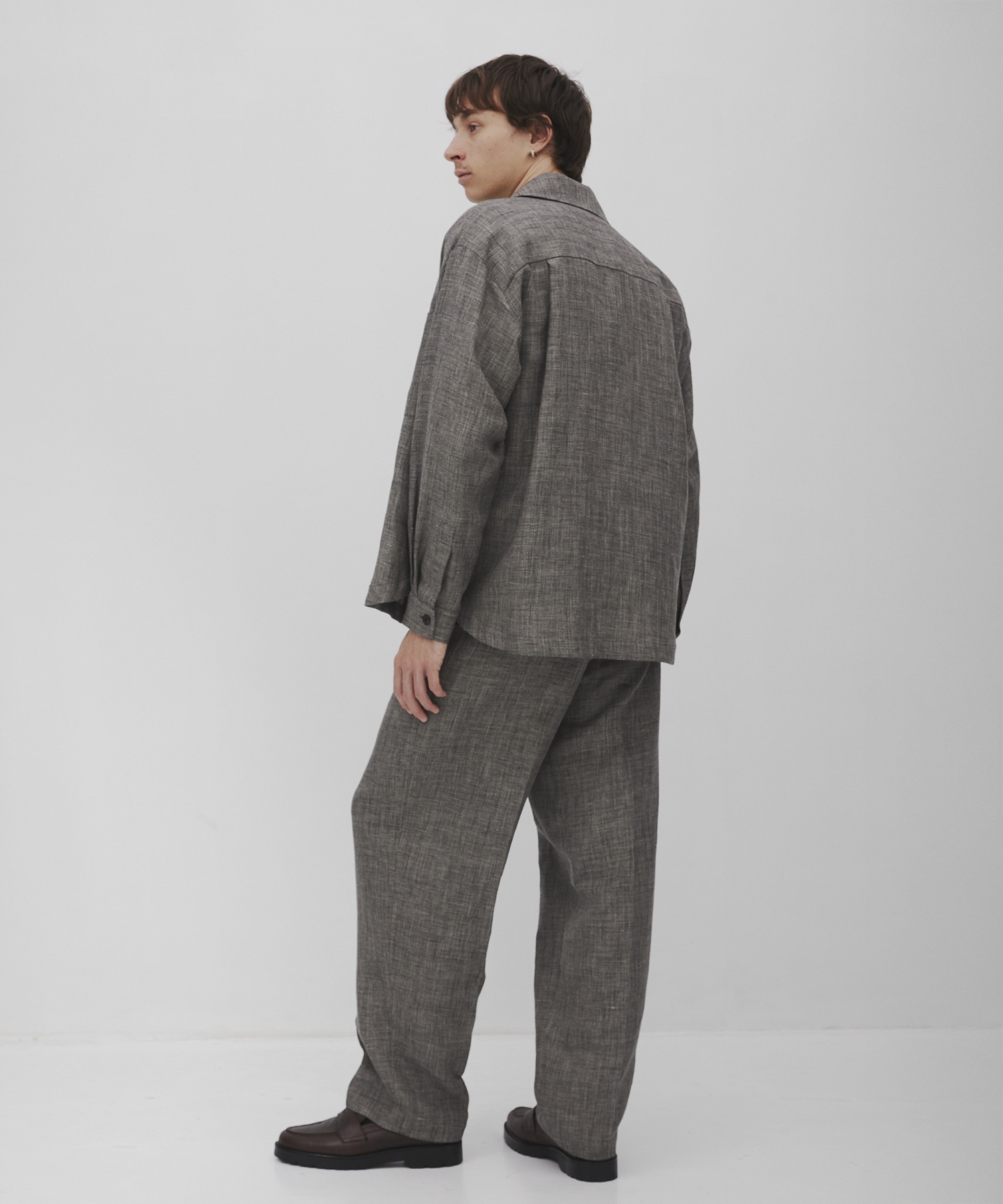 Hemp linen トラウザーズ