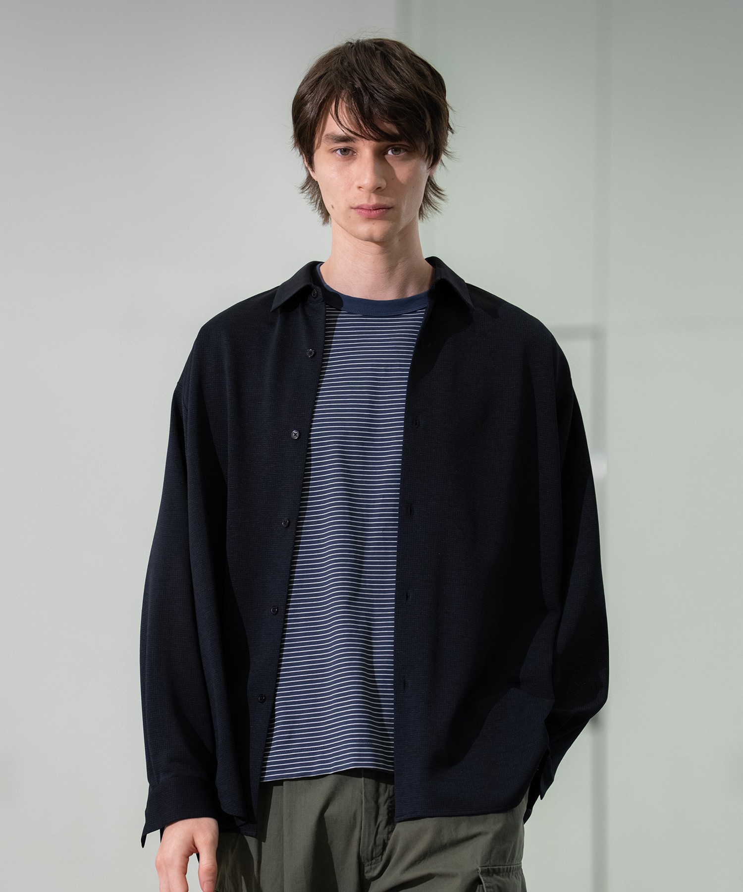 Thin-dry リラックスシャツ