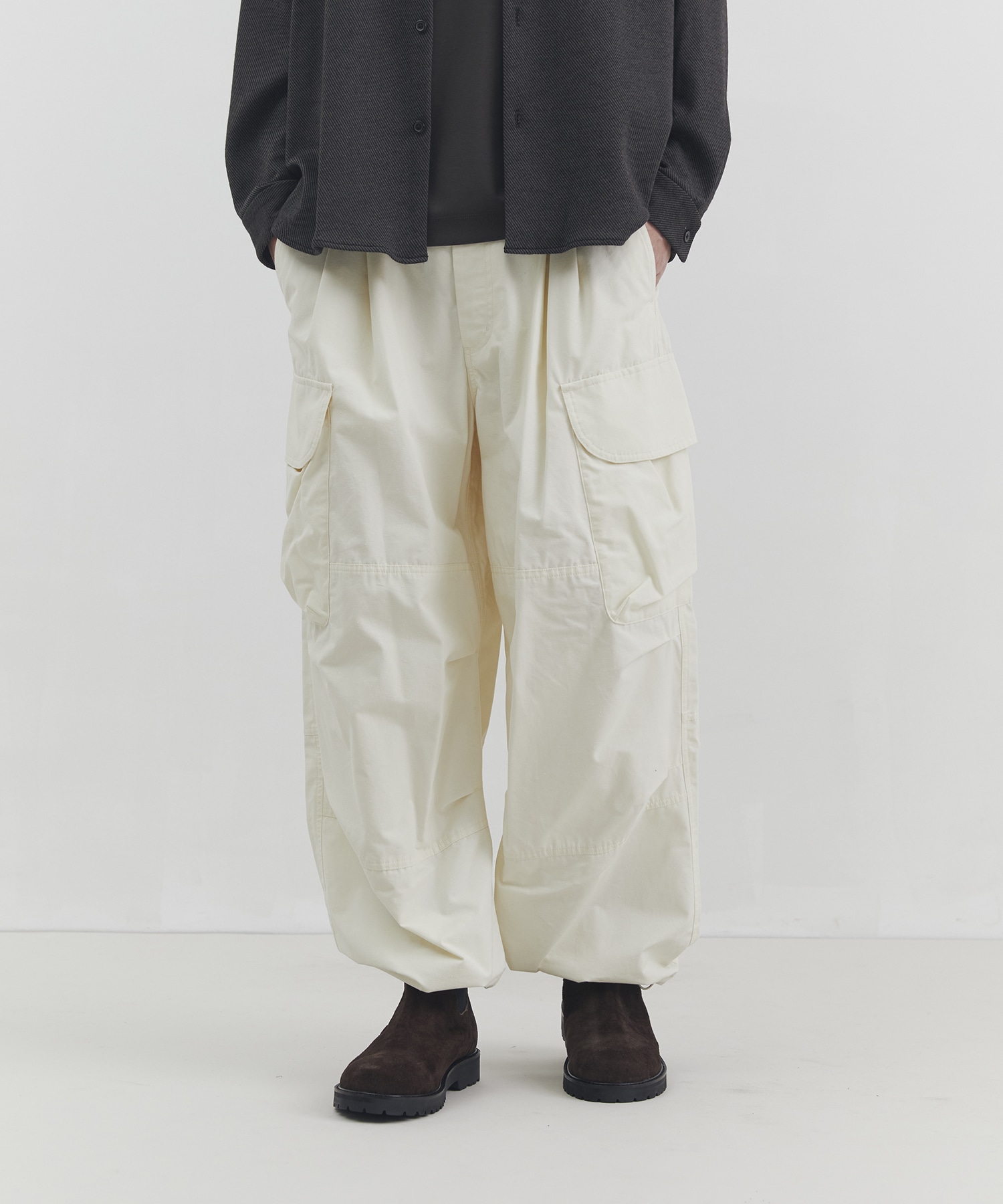 リップストップフェードカーゴパンツ(1 OFF WHITE): : メンズ｜CITY