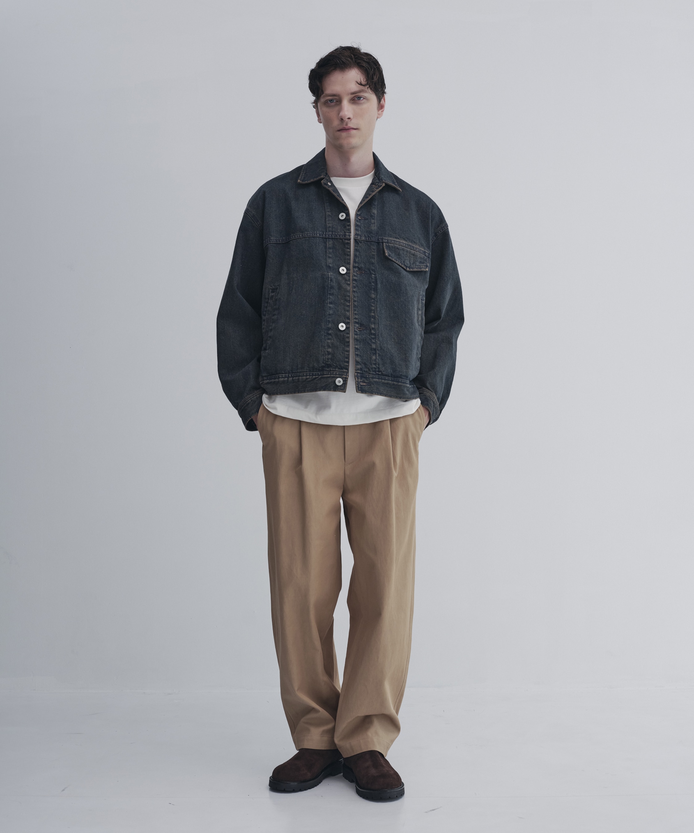 フェードデニムジャケット