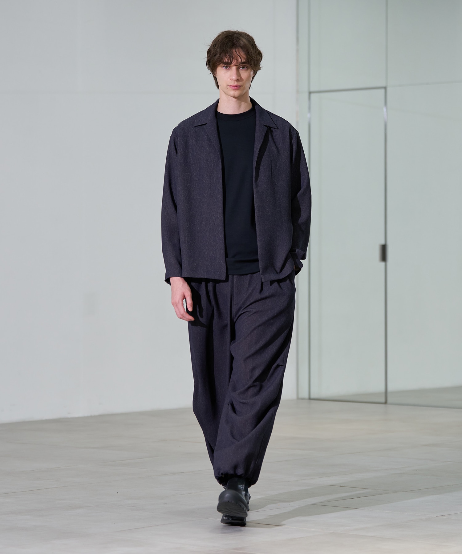 Multi-flex シャツカーディガン