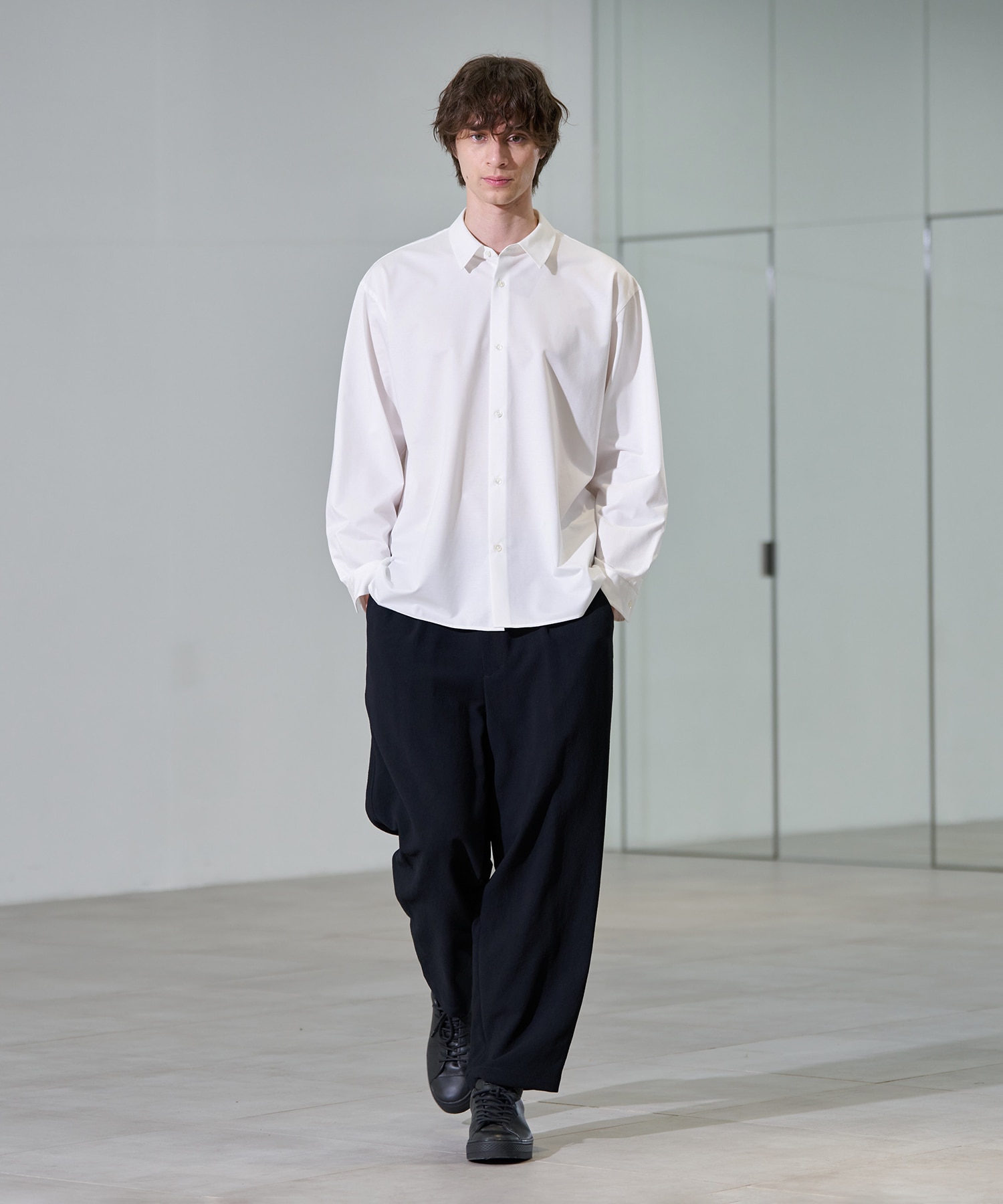 KANEMASA KNITレギュラーシャツ