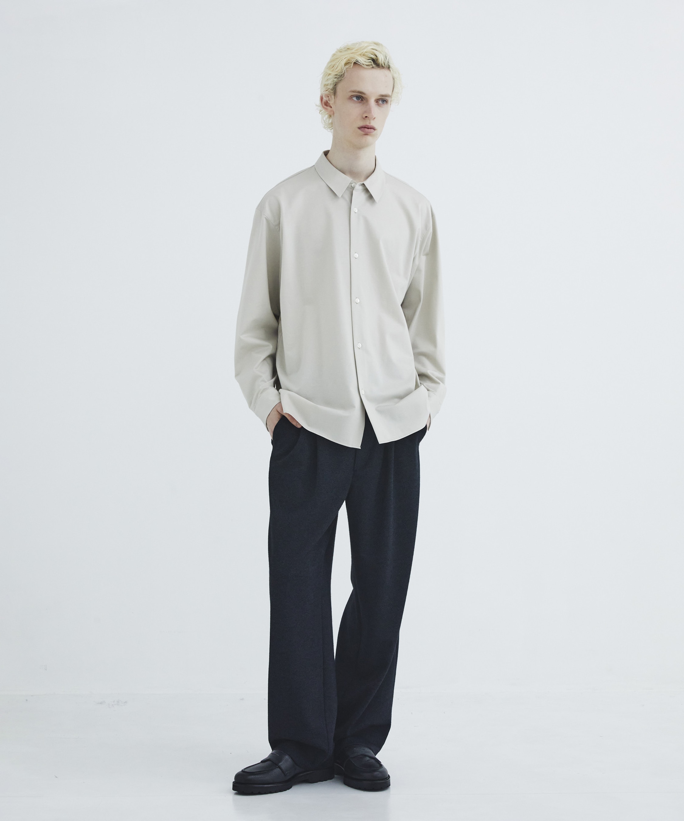 KANEMASA KNITレギュラーシャツ