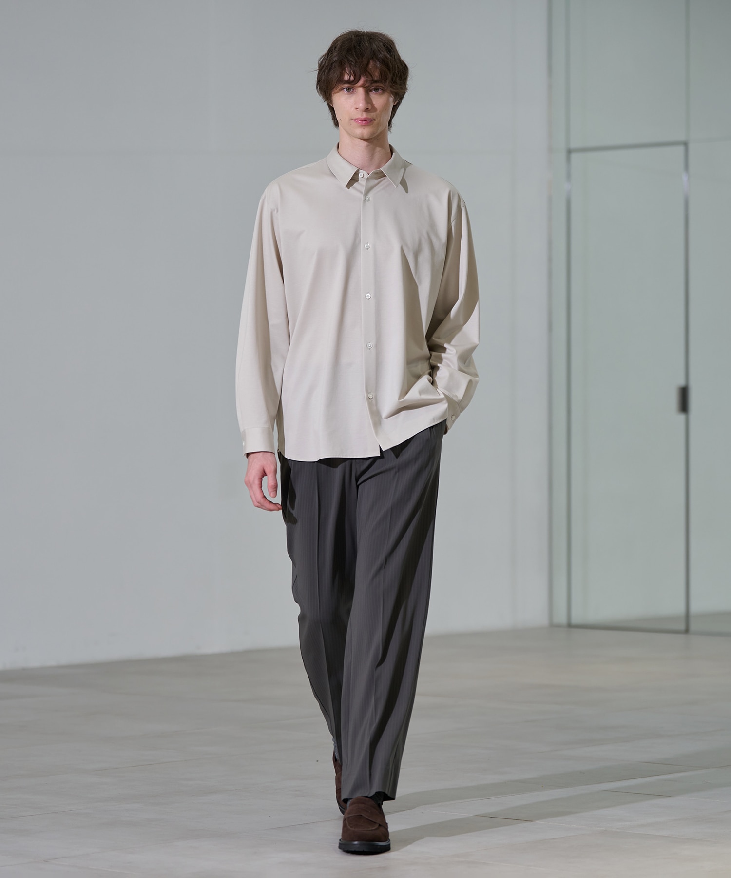KANEMASA KNITレギュラーシャツ