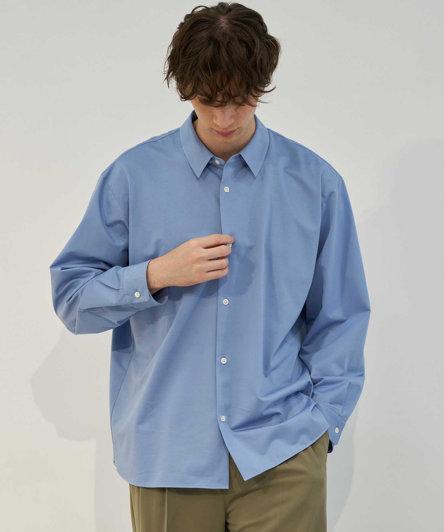 KANEMASA KNITレギュラーシャツ