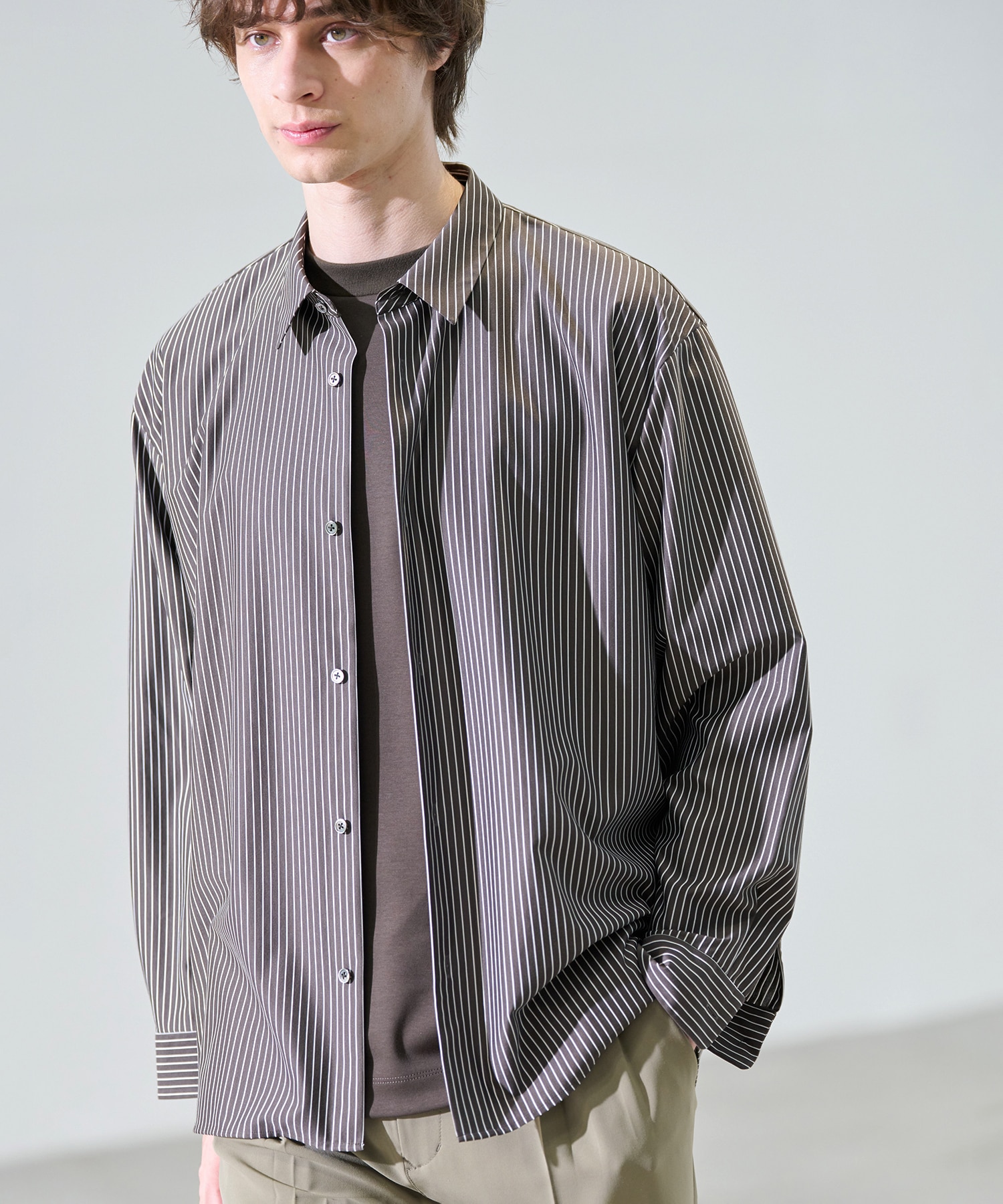 KANEMASA KNITレギュラーシャツ