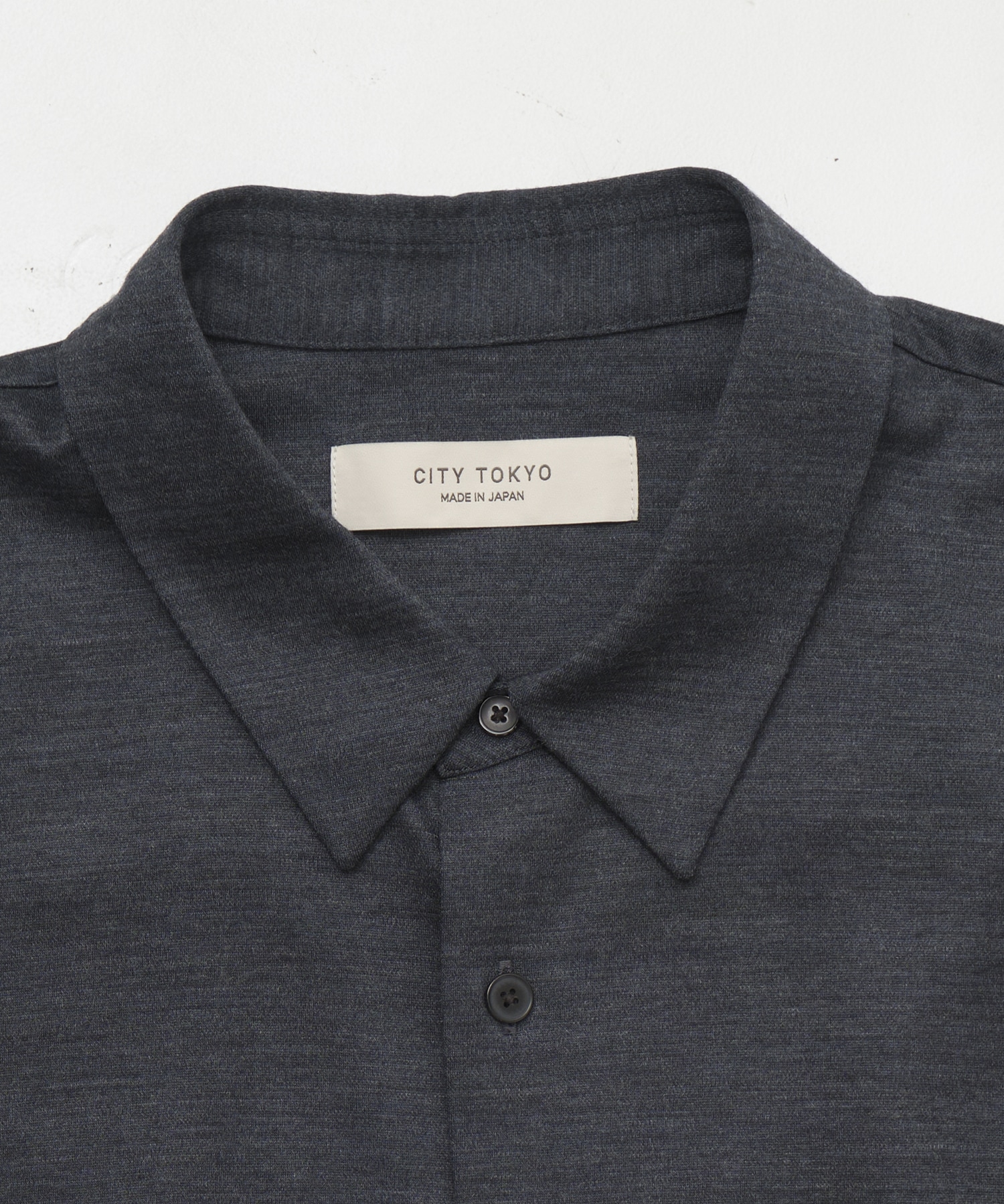 KANEMASA KNIT リミテッドウールシャツ