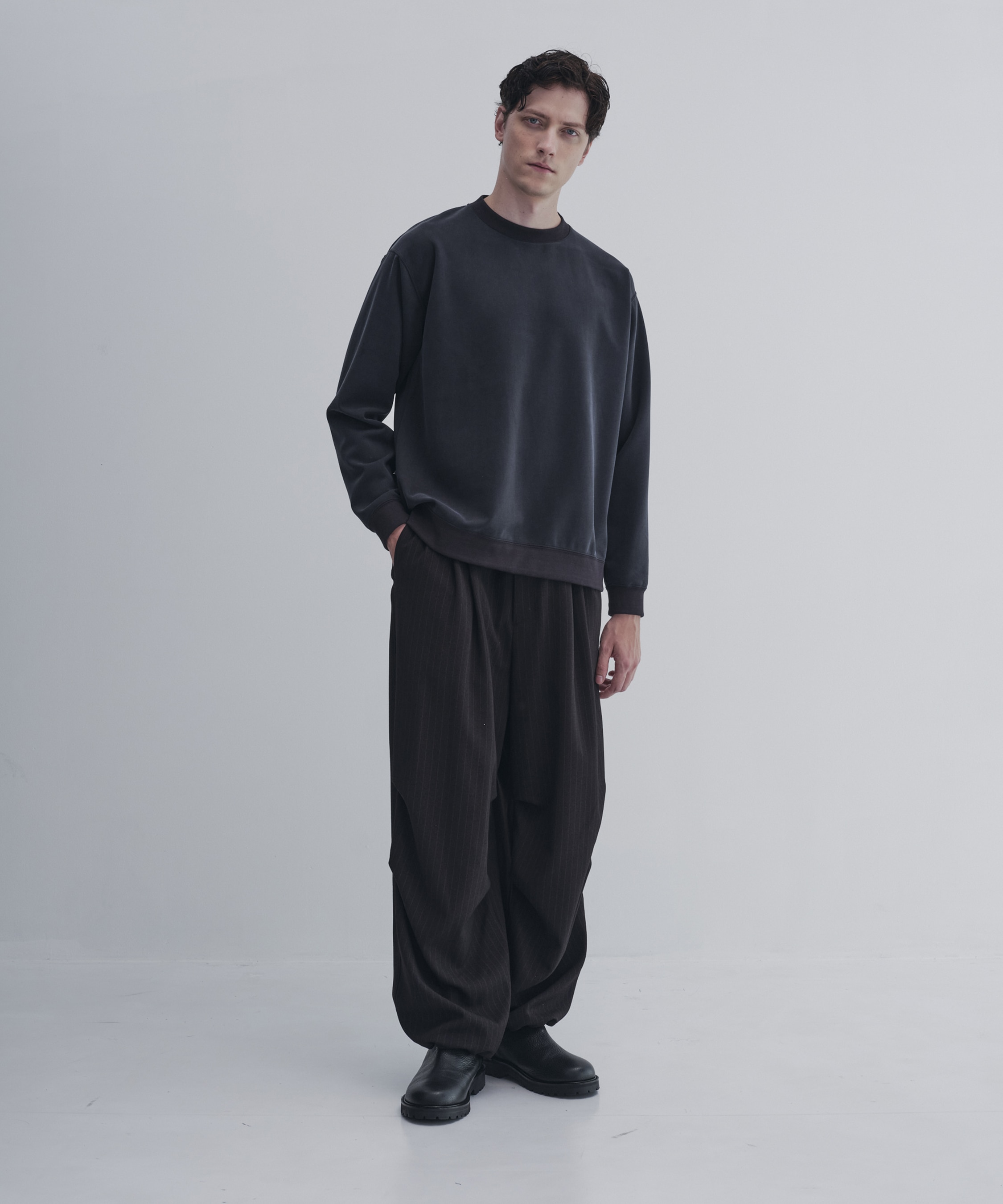 KANEMASA KNIT フィブリルプルオーバー