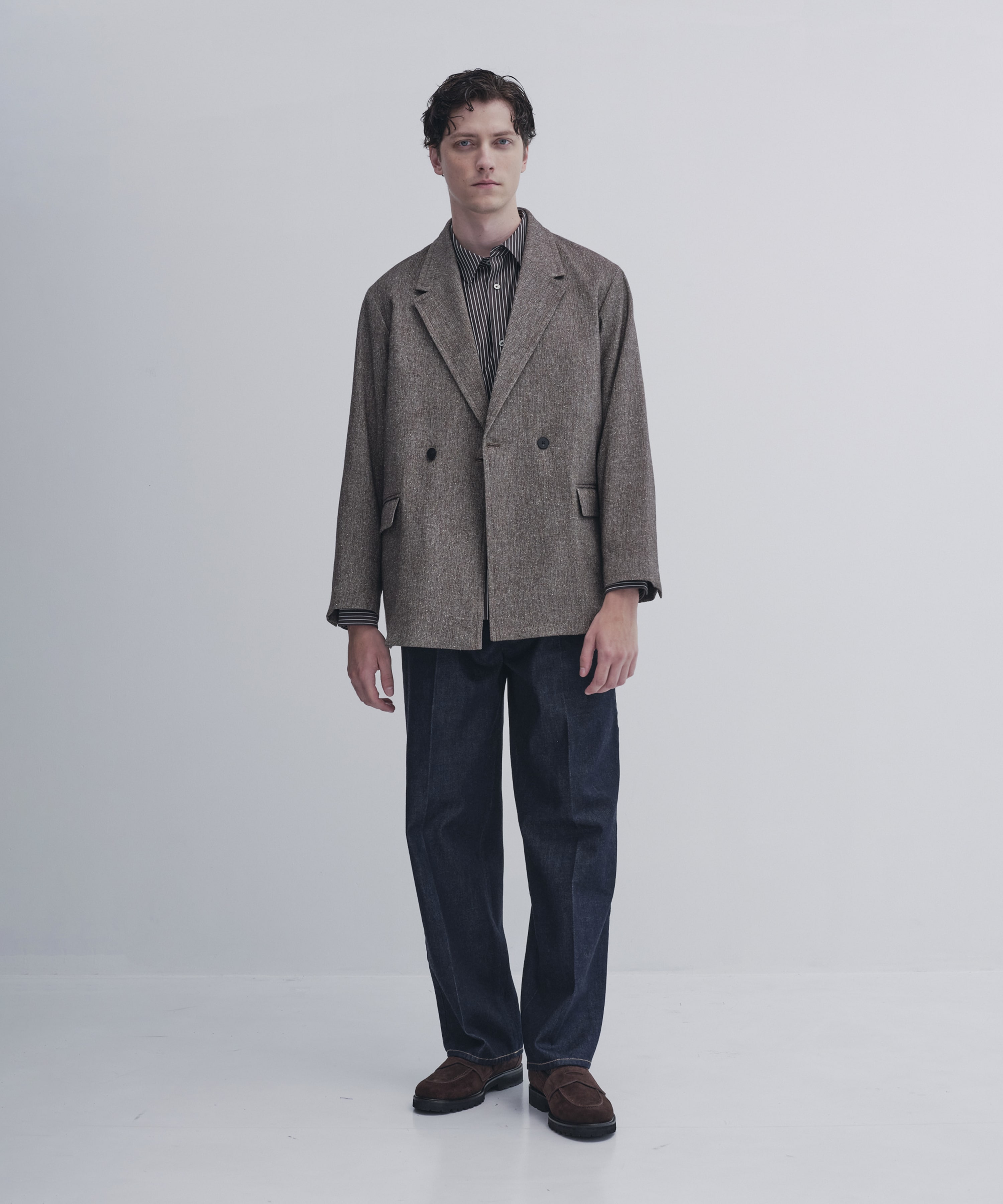 KAIHARA DENIM ストレートスラックス