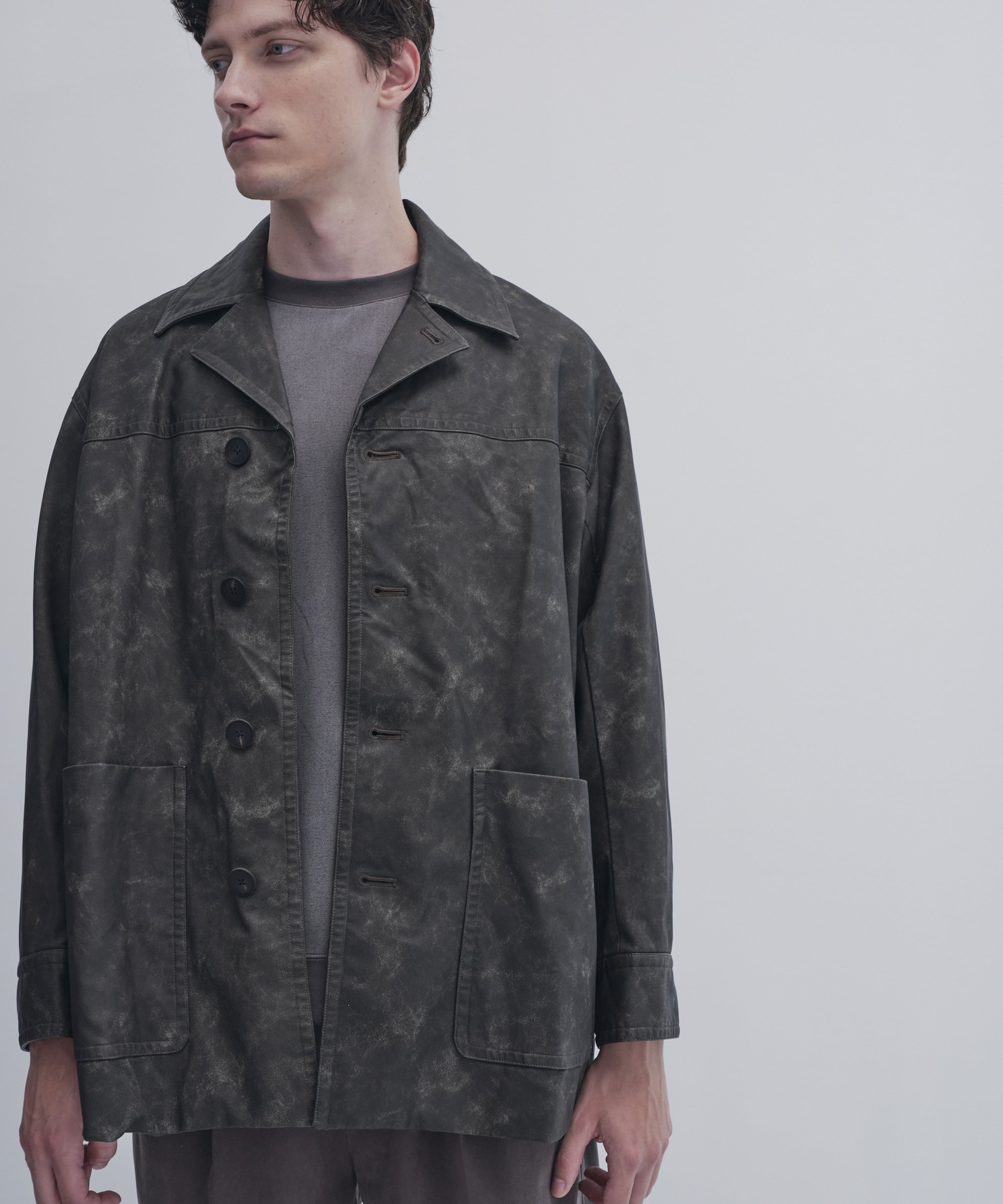 ヴィンテージレザー ランチコート