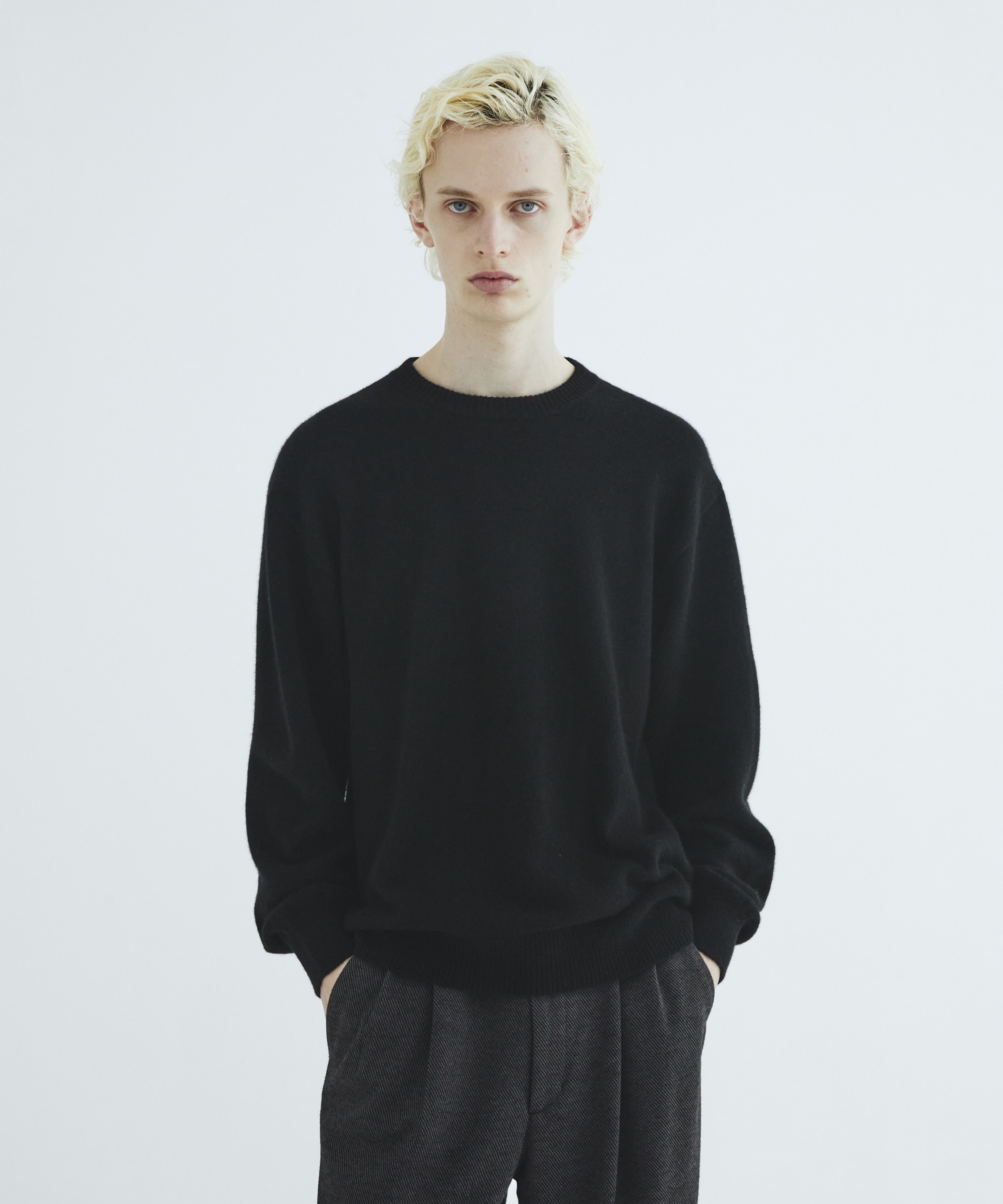 Baby cashmere knit プルオーバー