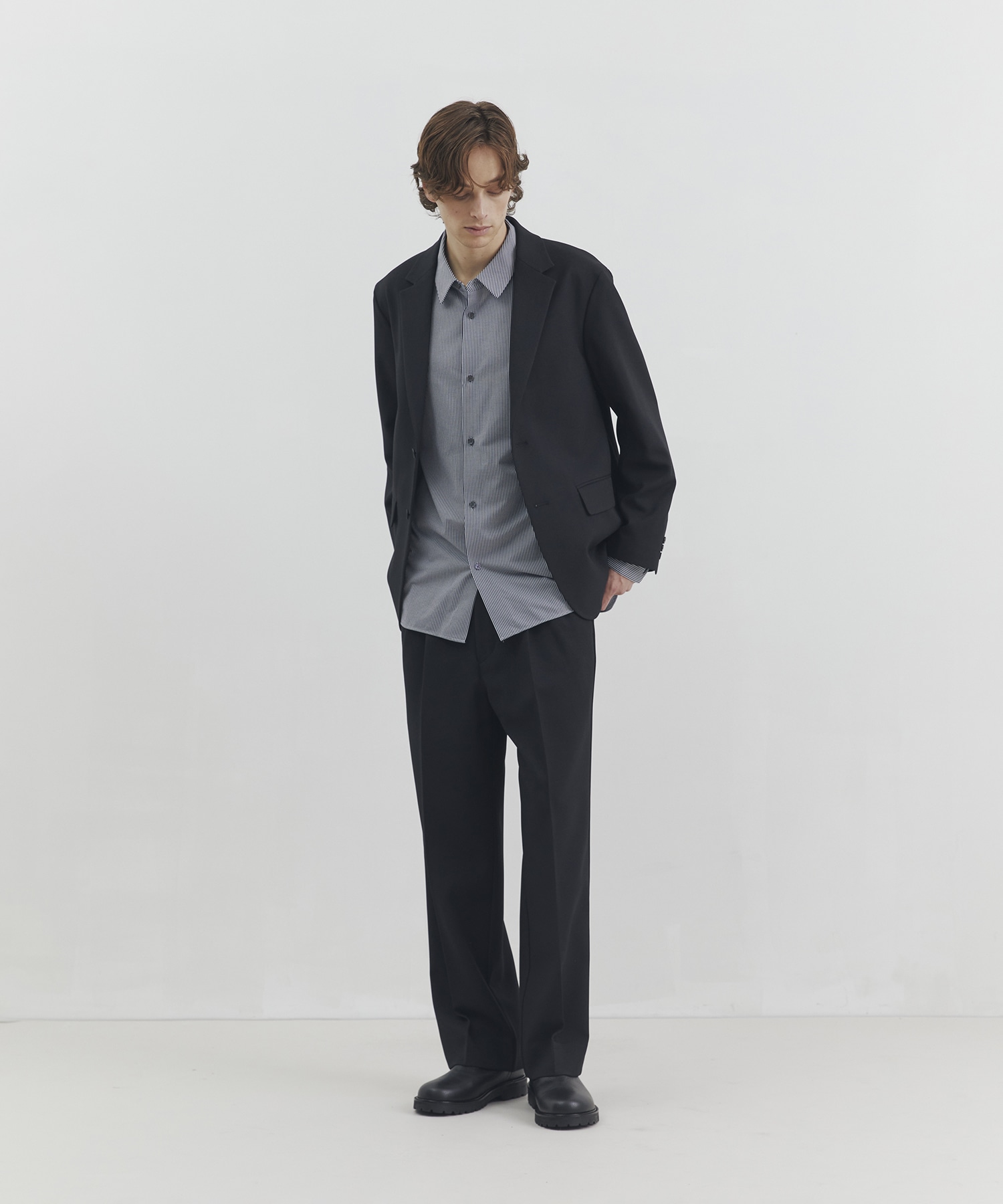 ツイードストレートスラックス