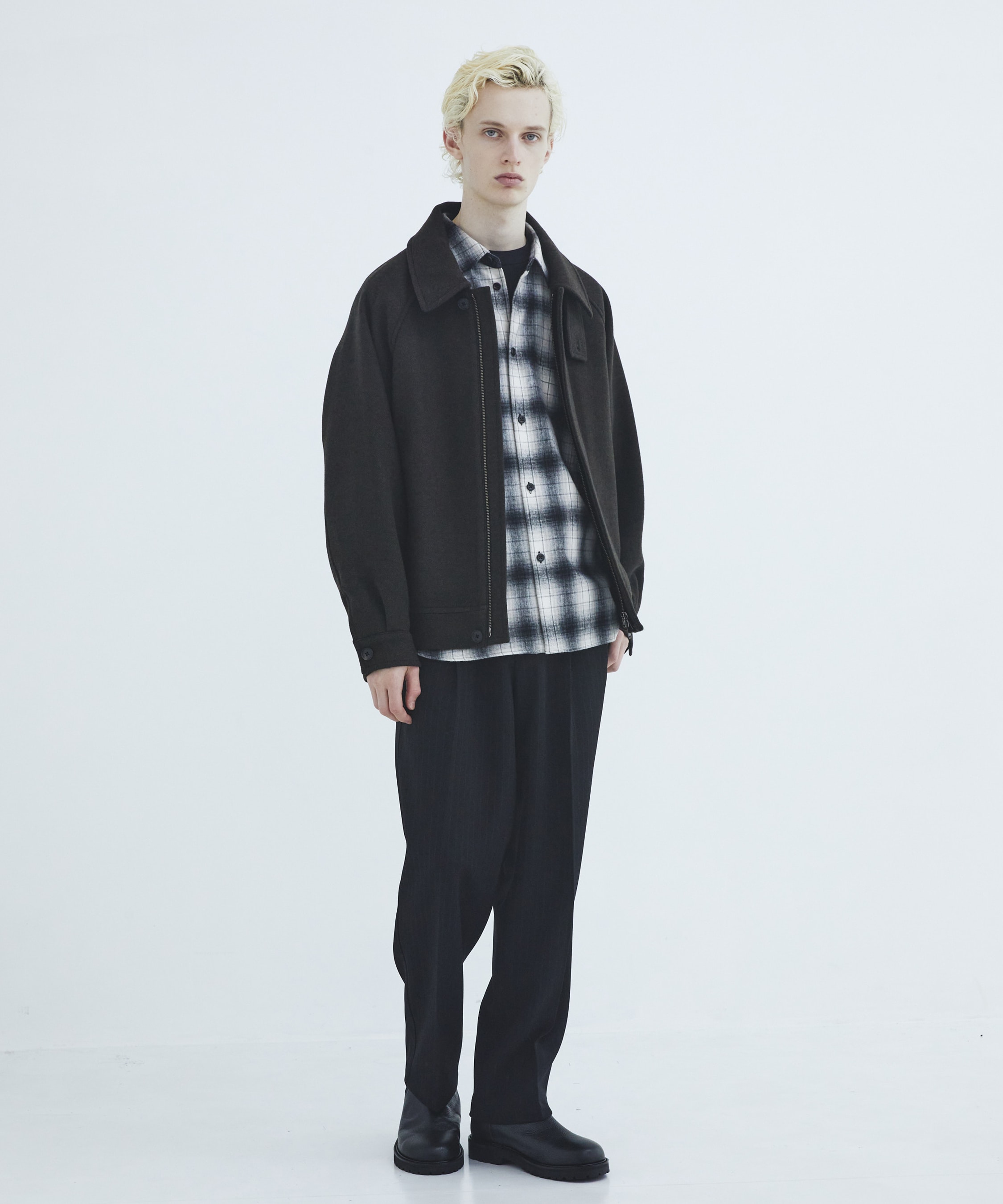 Premium meltonフライトジャケット