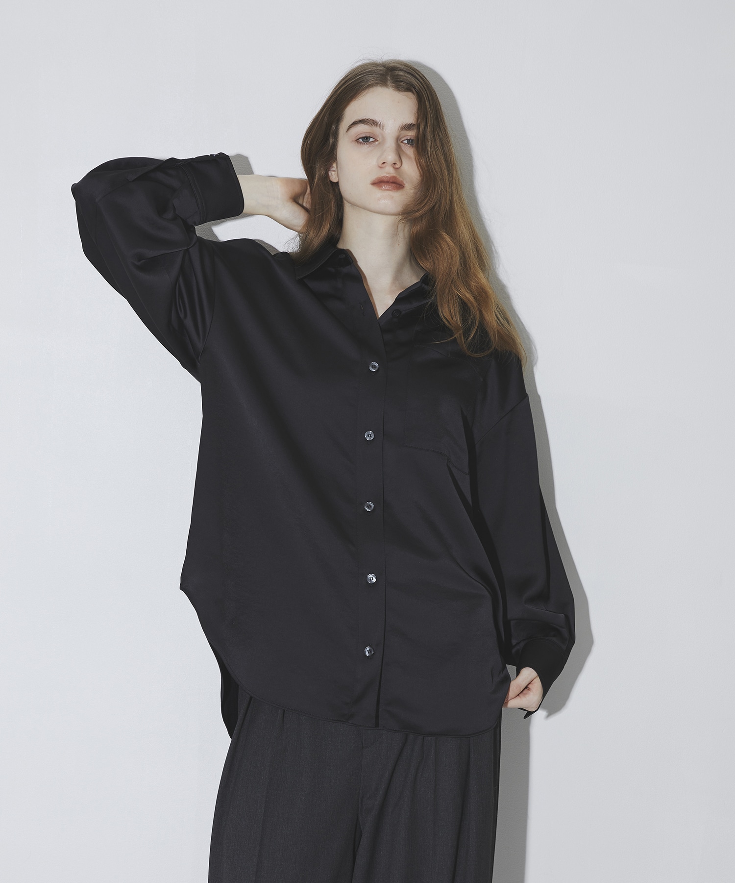 ヴィンテージサテンシャツ