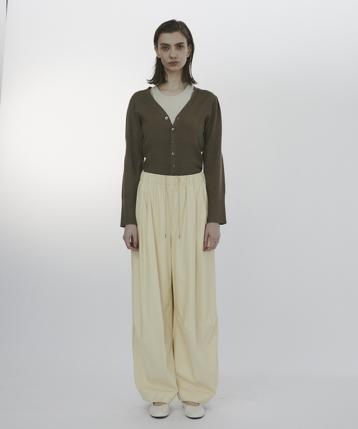 Wave Sleeve Cardigan