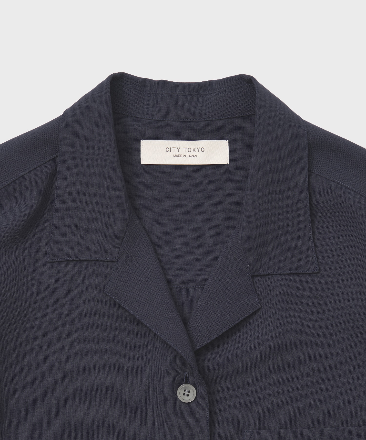 Bicolor Sleeve Short Shirt